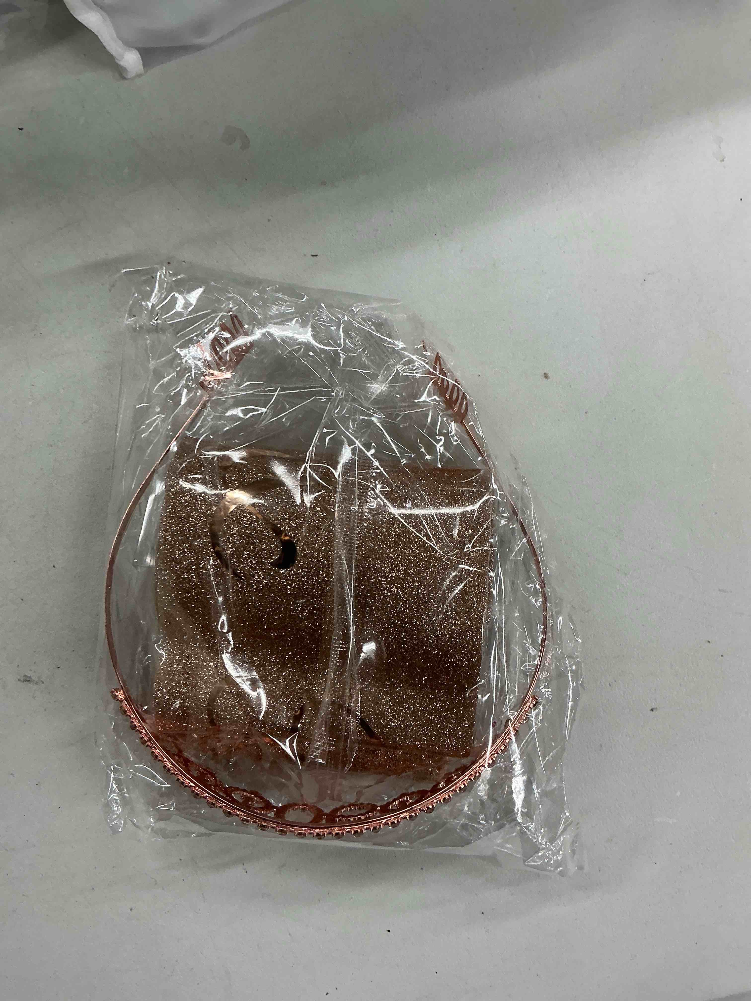 Condition photo showing New/Like New for 90th Birthday Decorations for Women with Rose Gold Sash, Tiara,Numbers Candles, Sincere 90th Birthday Gifts for Women 90th(Rose Gold)