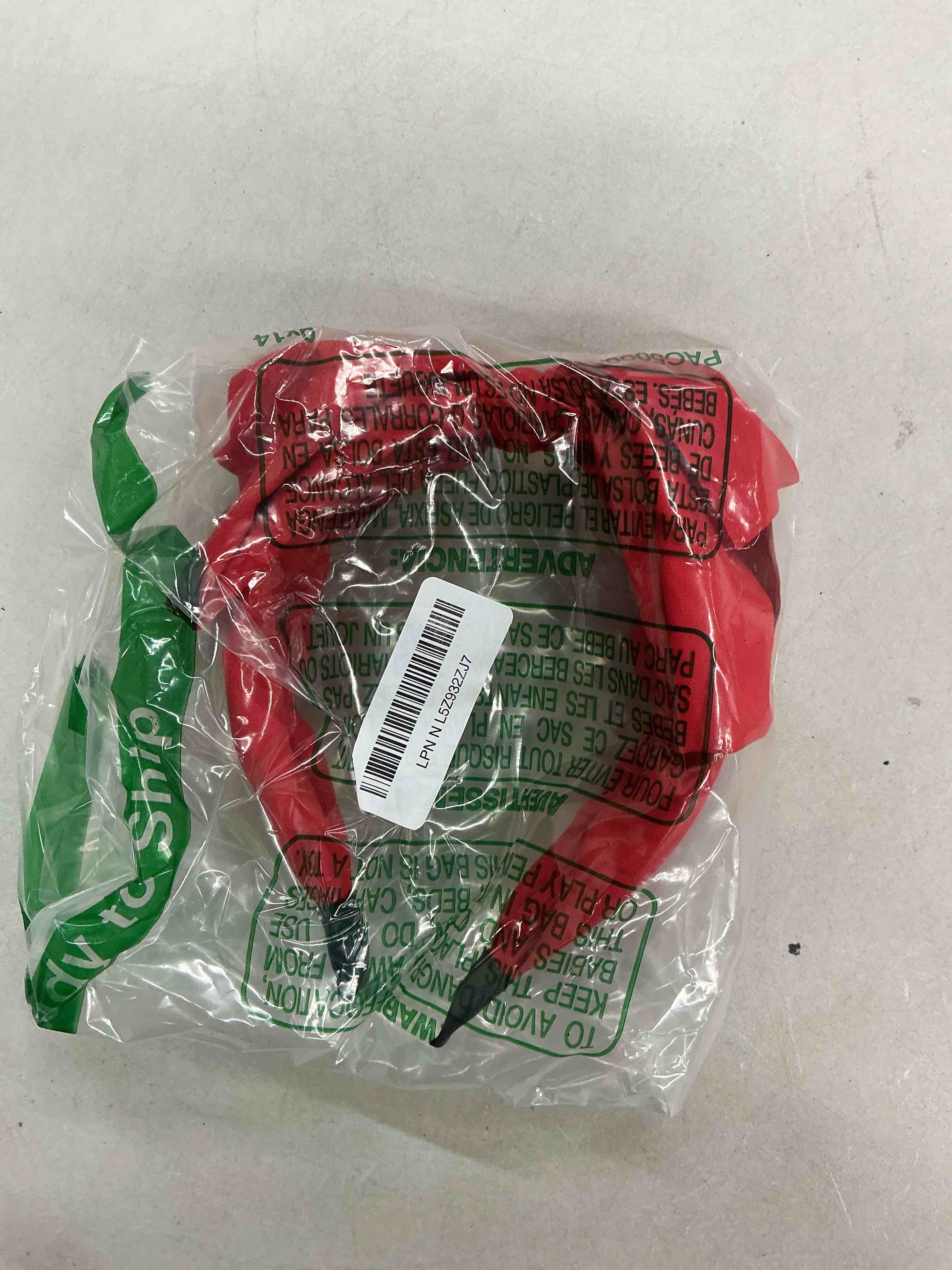 Condition photo showing Good Condition for big bow headbands for women - cute red bowknot headbands halloween cosplay christmas holiday headband red-a