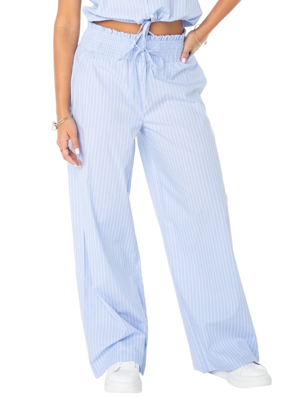 Celebrity Pink Women's and Women's Plus High Rise Pull On Wide Leg Pants, Sizes XS-XXXL