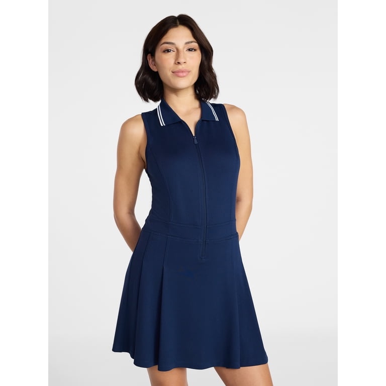 Avia Women's Golf Dress, Size M blue 