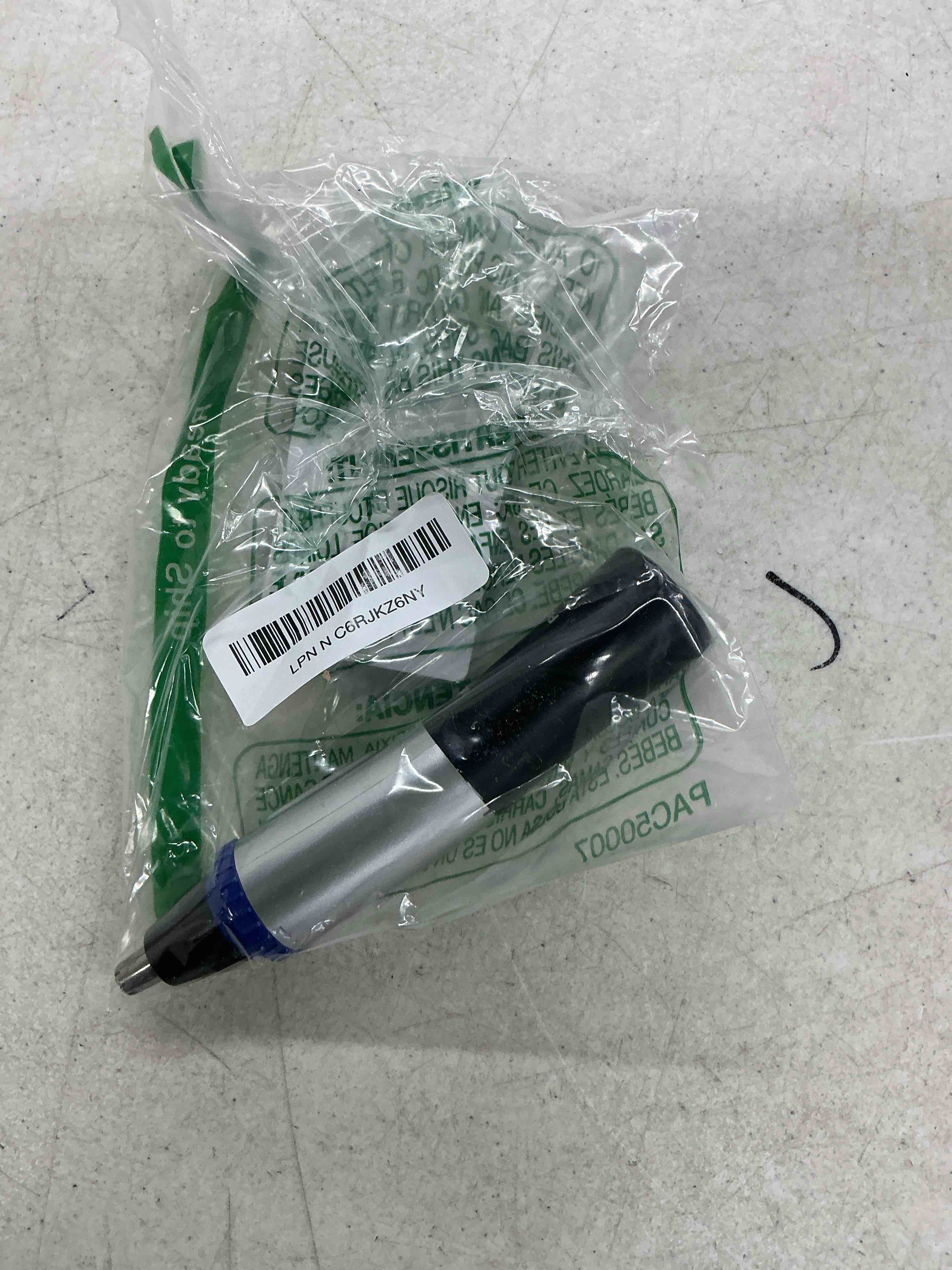 Condition photo showing Good Condition for panasonic er-gn30-k nose, ear n facial hair trimmer wet/dry with vortex cleaning system, black blue