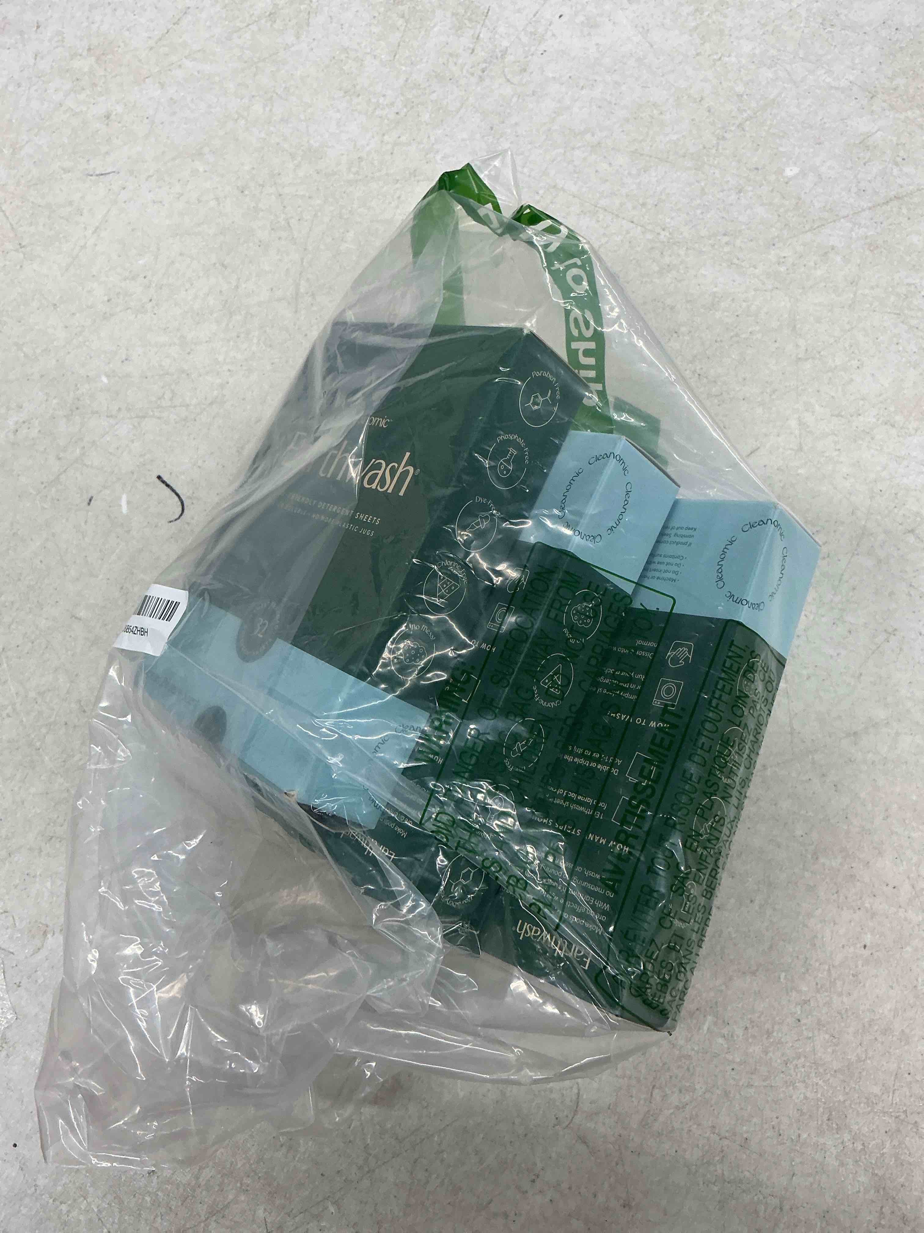 Condition photo showing Good Condition for cleanomic laundry detergent sheets (up to 192 loads) 96 ocean breeze sustainable sanitizer strips - ideal for travel & home liquidless laundry by cleanomic