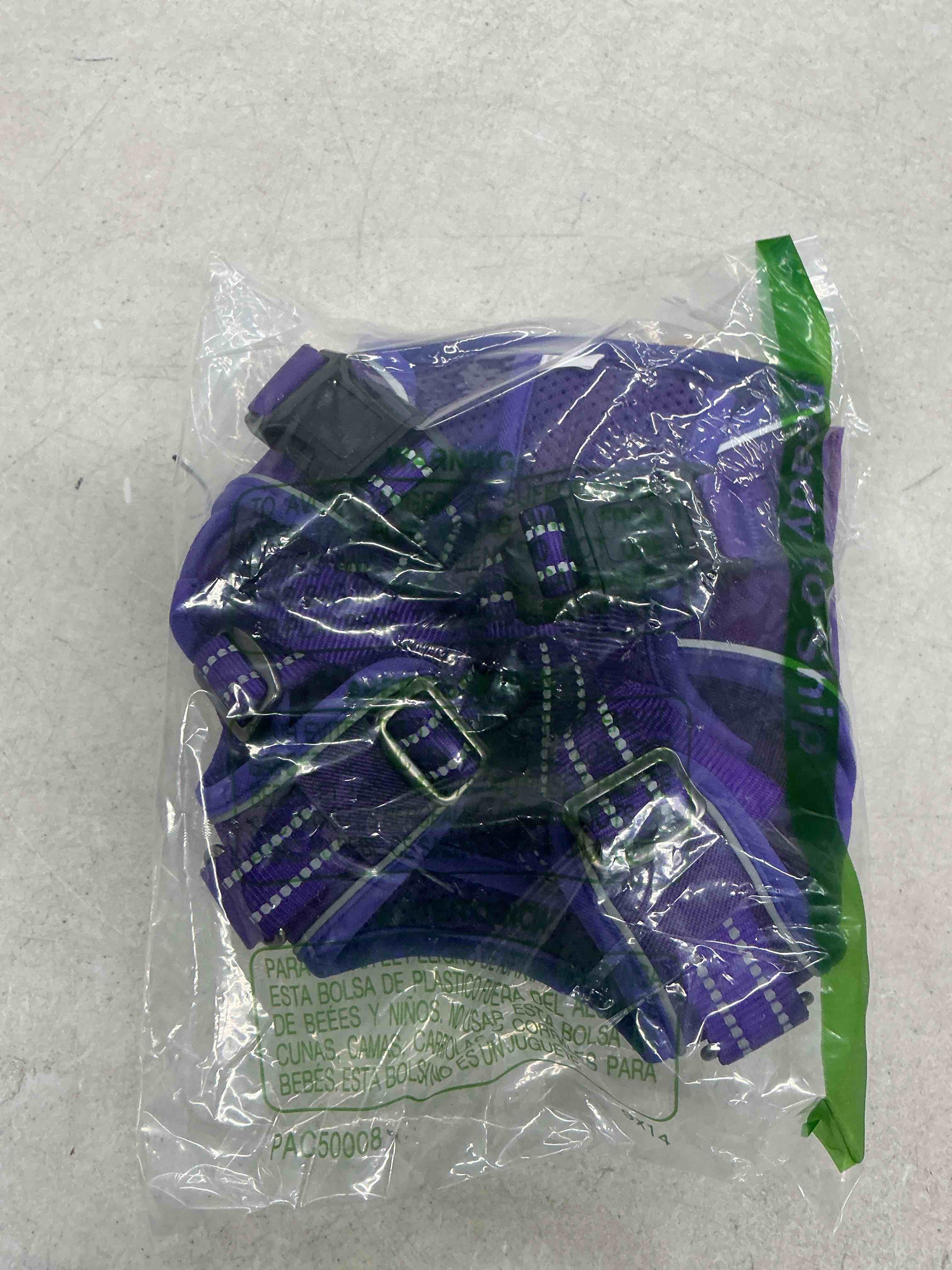 Condition photo showing Good Condition for rabbitgoo tactical dog harness for large dogs, no pull military service vest with handle & molle, easy control for training walking, adjustable reflective straps, purple, l purple large