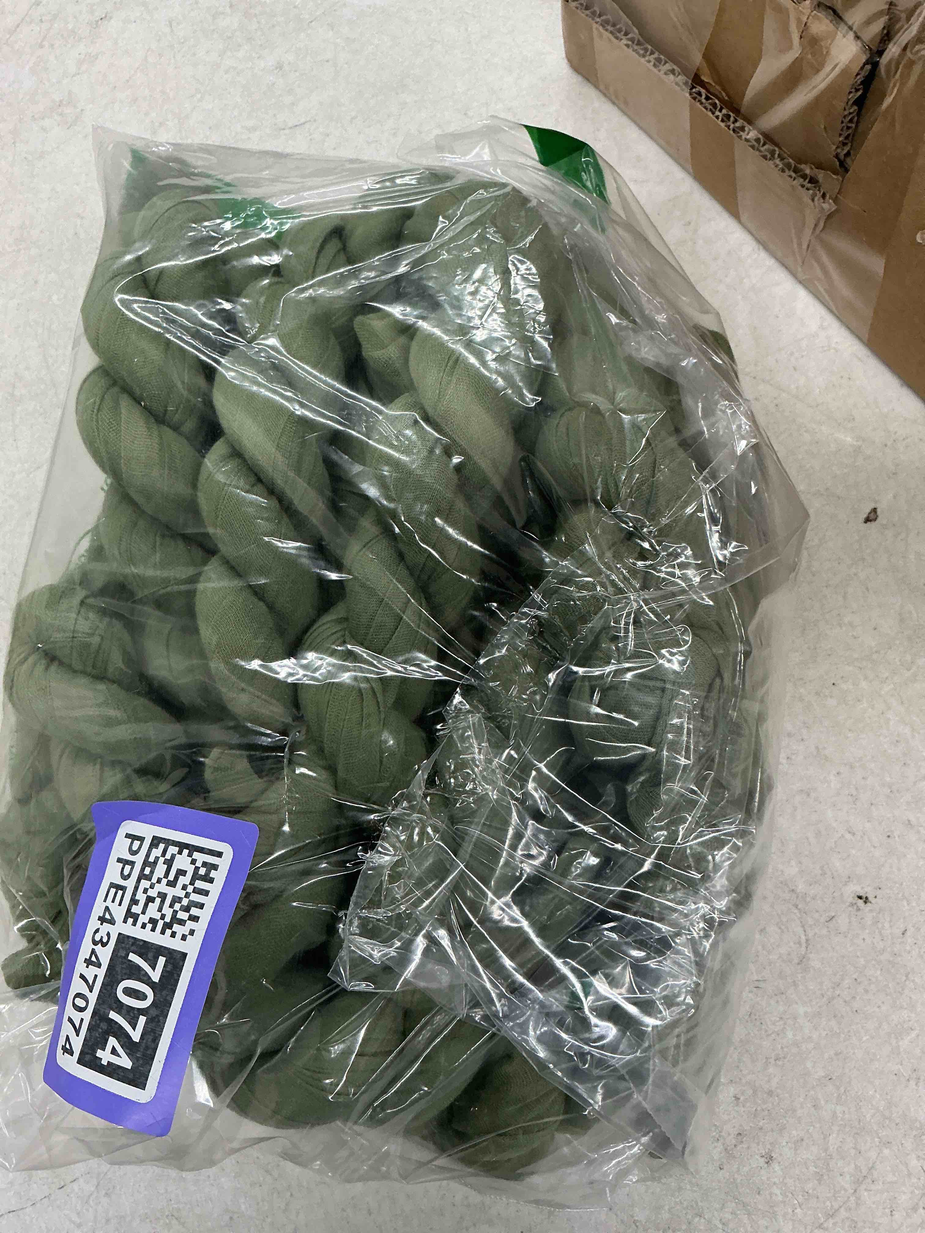 Condition photo showing Good Condition for 6 pack sage green cheesecloth table runner 35x120 inch 10ft rustic gauze cheese cloth table runner sheer cheesecloth table runners for wedding party bridal shower decoration sage green 6 pack