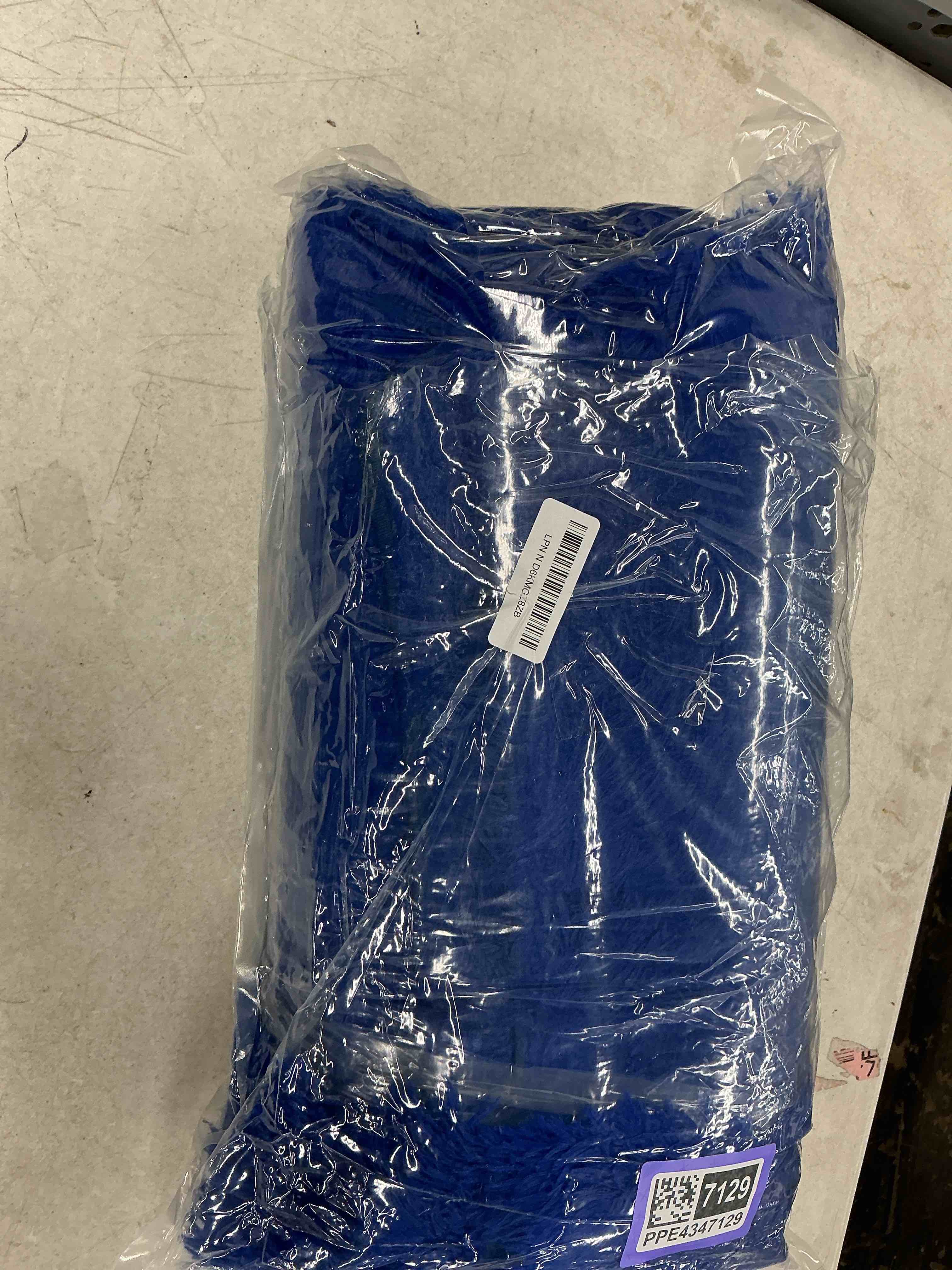Condition photo showing Good Condition for blue shag area rug for bedroom, 4x6 fluffy shaggy rugs for living room boys kids nursery, ultra soft comfy, modern fuzzy plush carpet for girls teen dorm indoor home decor, upgrade non-slip blue 4' x 6' (rectangular)