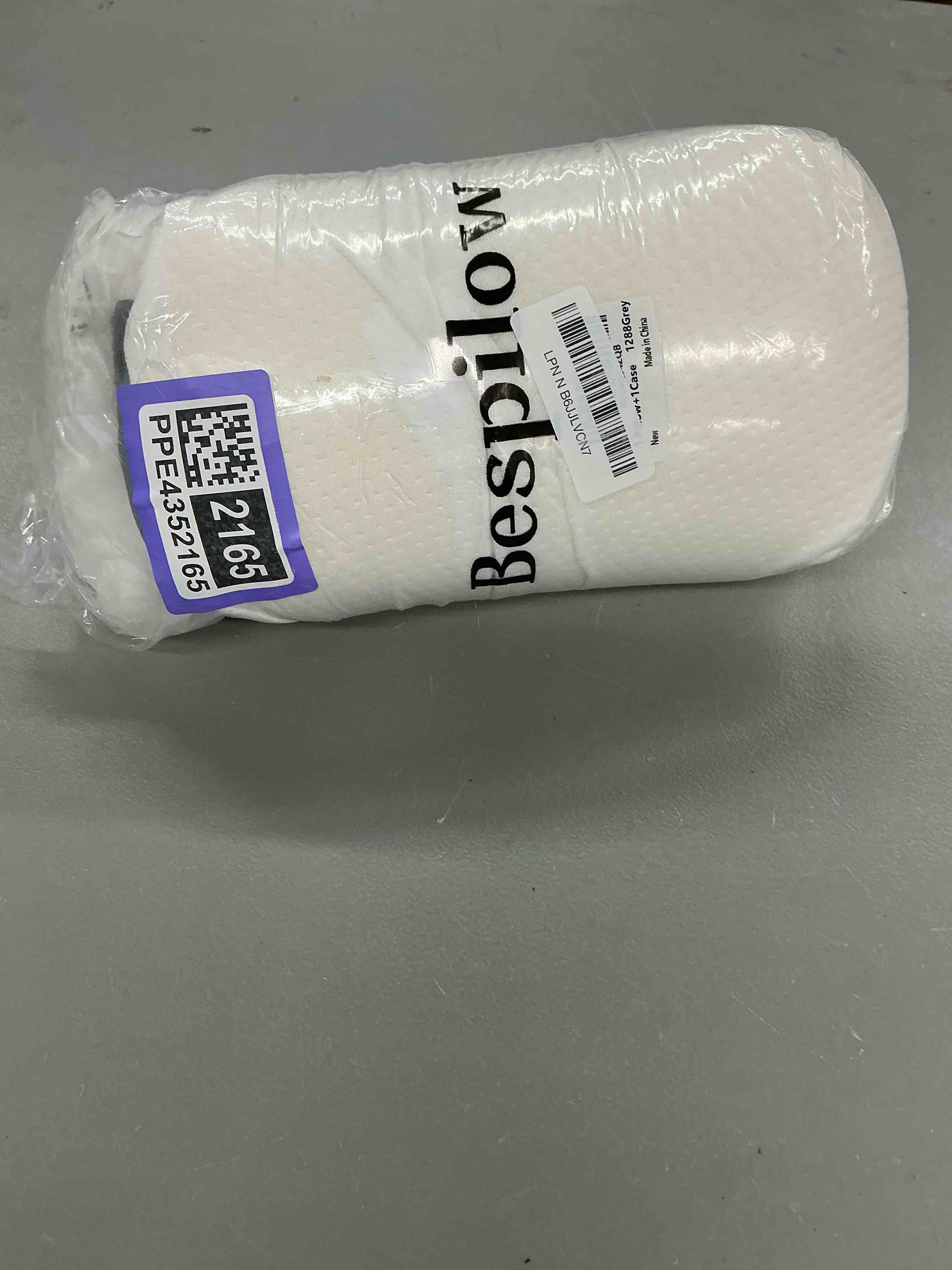 Condition photo showing Good Condition for bespilow camping travel pillow for sleeping - memory foam cervical neck support pillow for neck pain relief, inflatable alternative, compressible cooling orthopedic pillow for backpacking, airplane 1 pillow&1 more pillowcase
