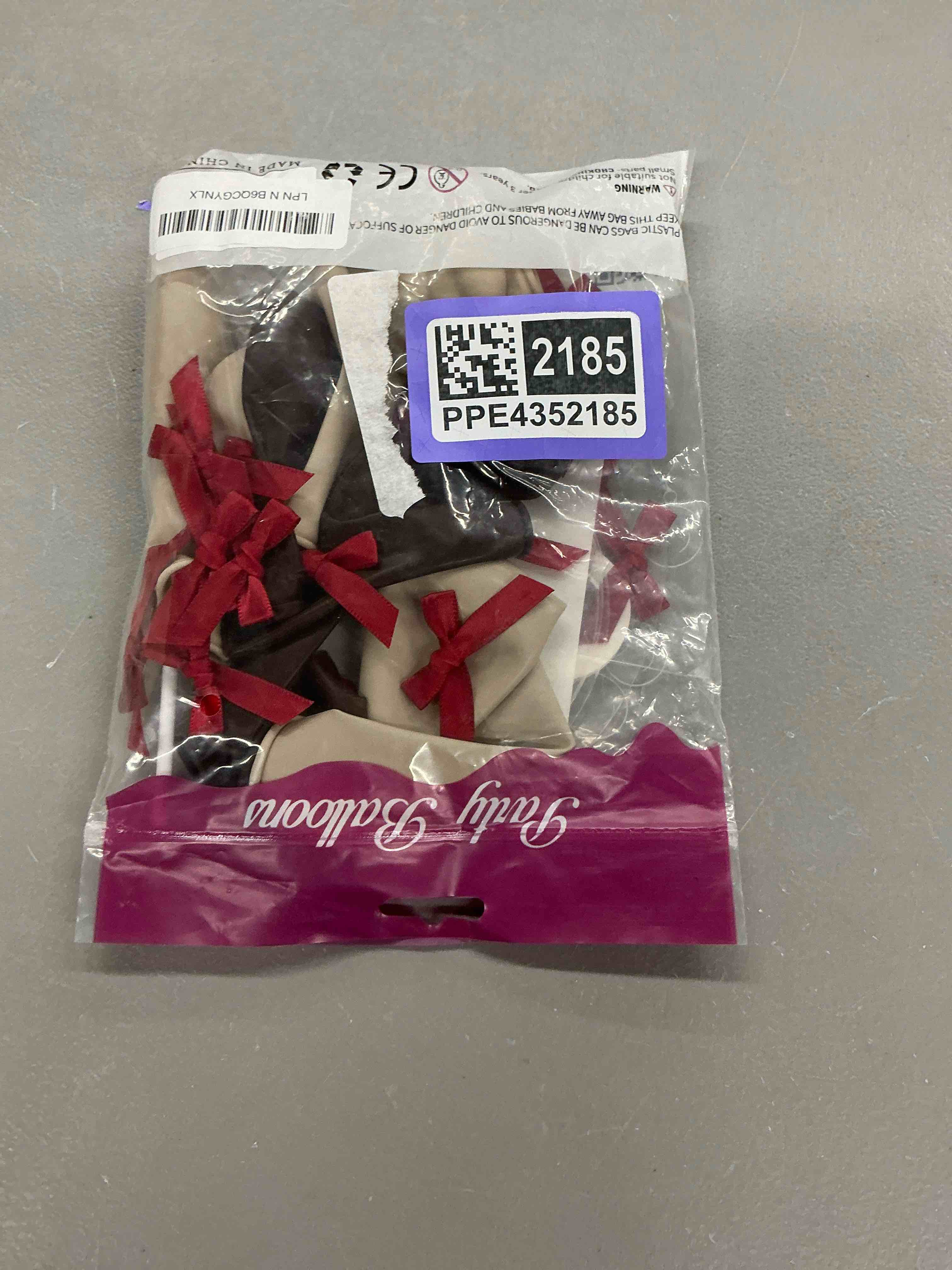 Condition photo showing Good Condition for burgundy bow balloons red and white balloons with bows party decorations wine red bow balloons bobo balloons coquette bow party women birthday decor bridal shower bridal engagement party decorations red, white