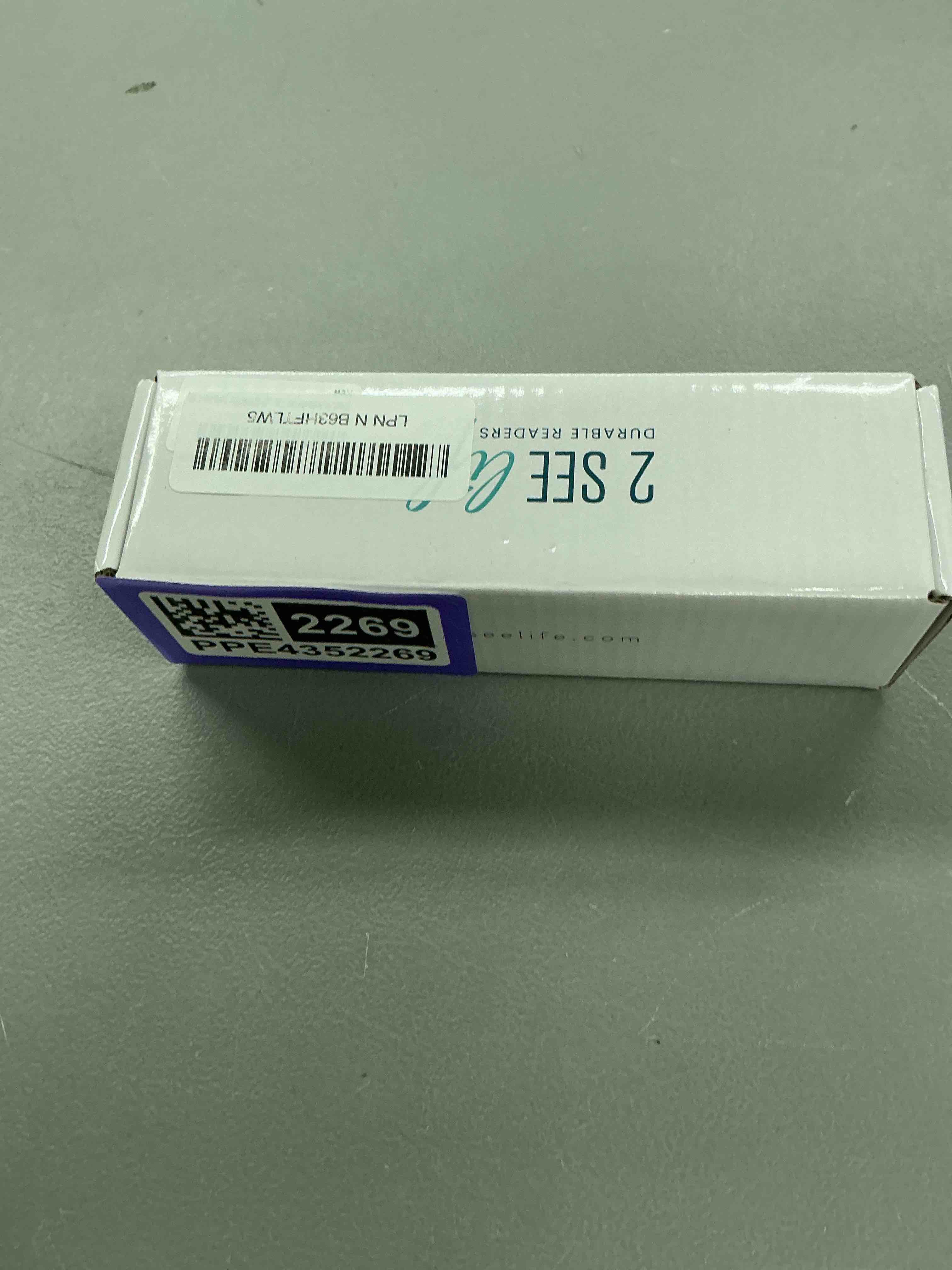 Condition photo showing Good Condition for 2seelife premium cat eye tr-90 reading glasses for women – narrow–medium fit, sturdy frame, spring hinges, stylish readers, clear tortoise, +1.50 clear tortoise 1.5 x