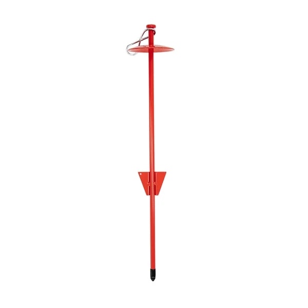 Carlson Dome Dog Tie-Out Stake - Red