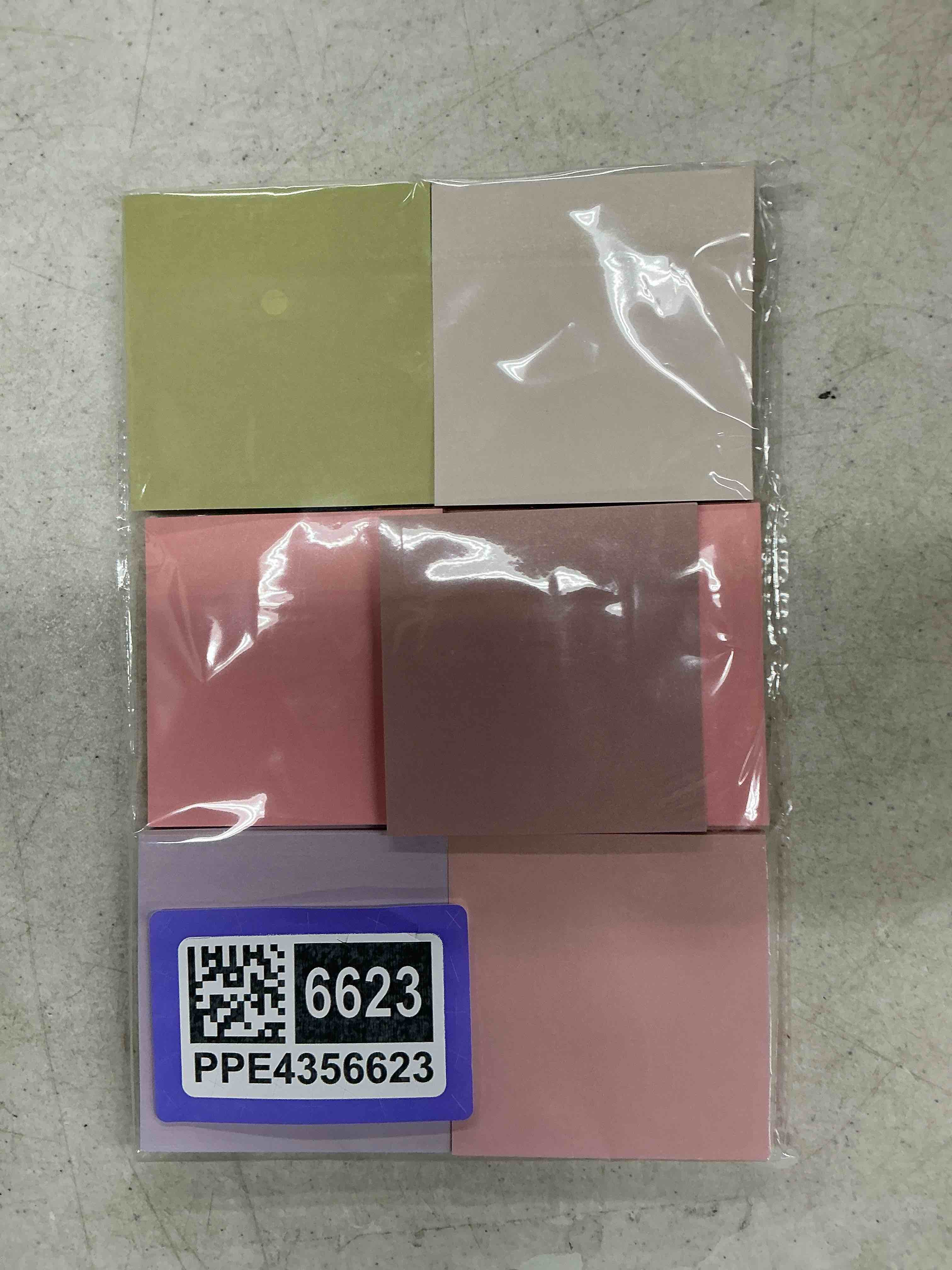 Condition photo showing Good Condition for mr. pen- sticky notes, 3”x3”, 12 pads, 600 sheets, colorful sticky notes 3x3, blooming reverie