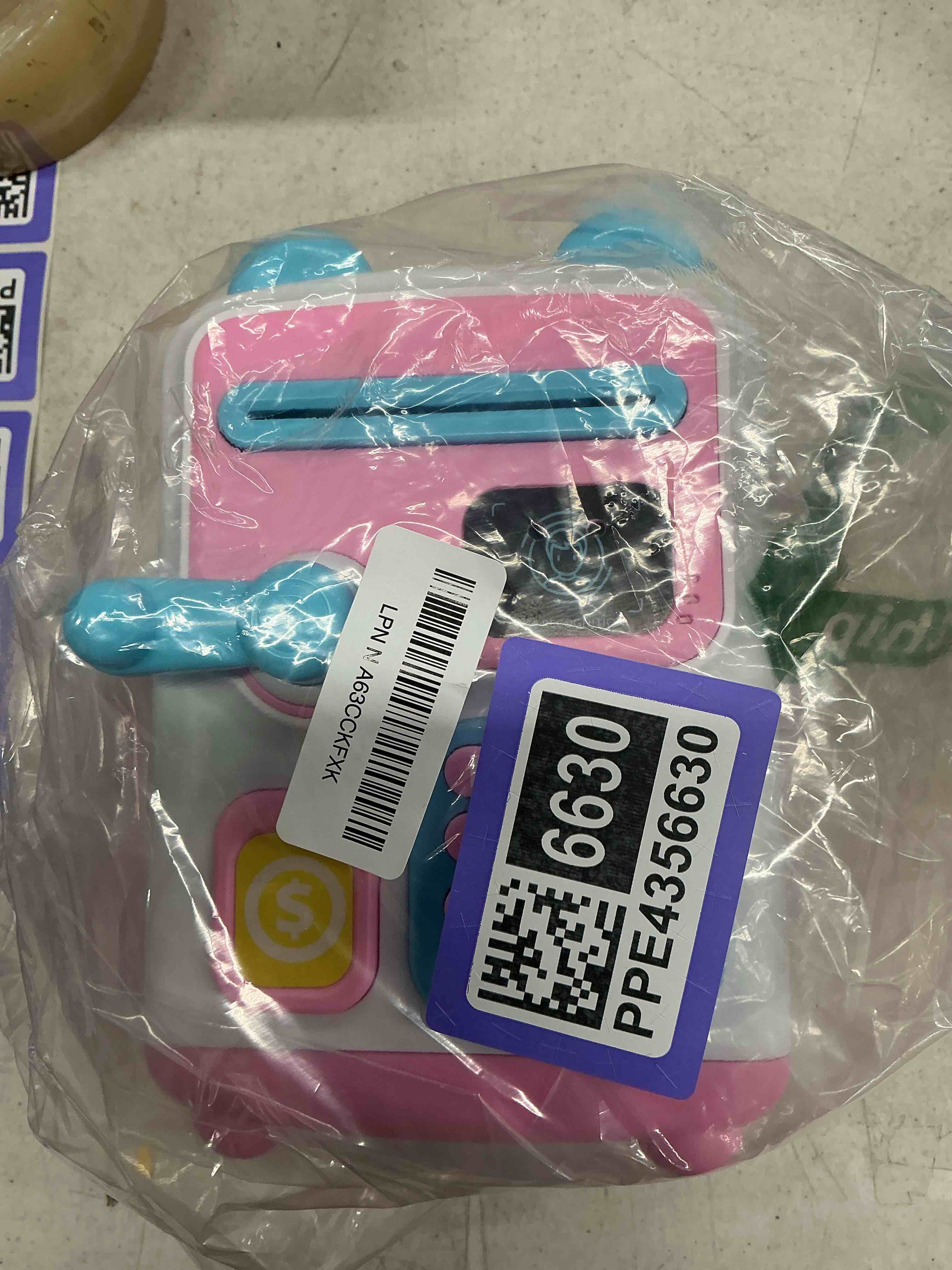 Condition photo showing Good Condition for ?upgraded? piggy bank, face id password unlocking electronic kids bank atm security unlocking cash coin bank toys gifts for kids, coin bank for 3 4 5 6 7 8 9 10 11 12 year old girls boys pink