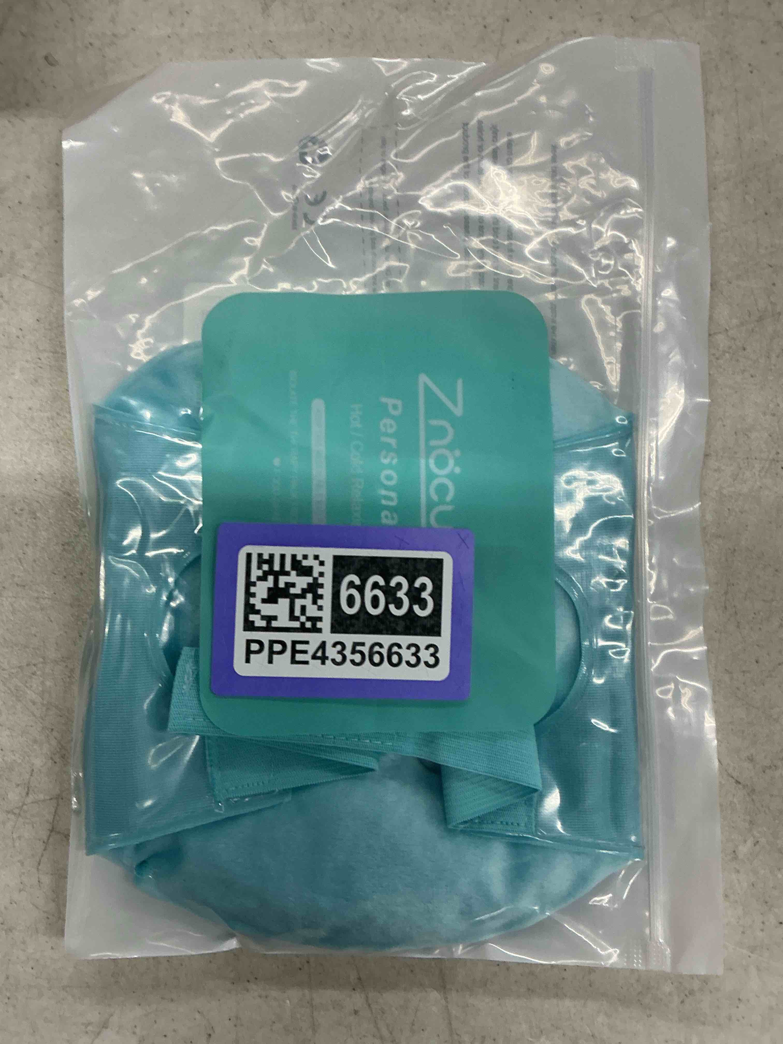 Condition photo showing Good Condition for cold face eye mask ice pack reduce facial puff, dark circles, gel hot heat cold compress pack, face spa gift for woman sleeping, pressure, headaches, skin care, post laser cosmetic care[blue]
