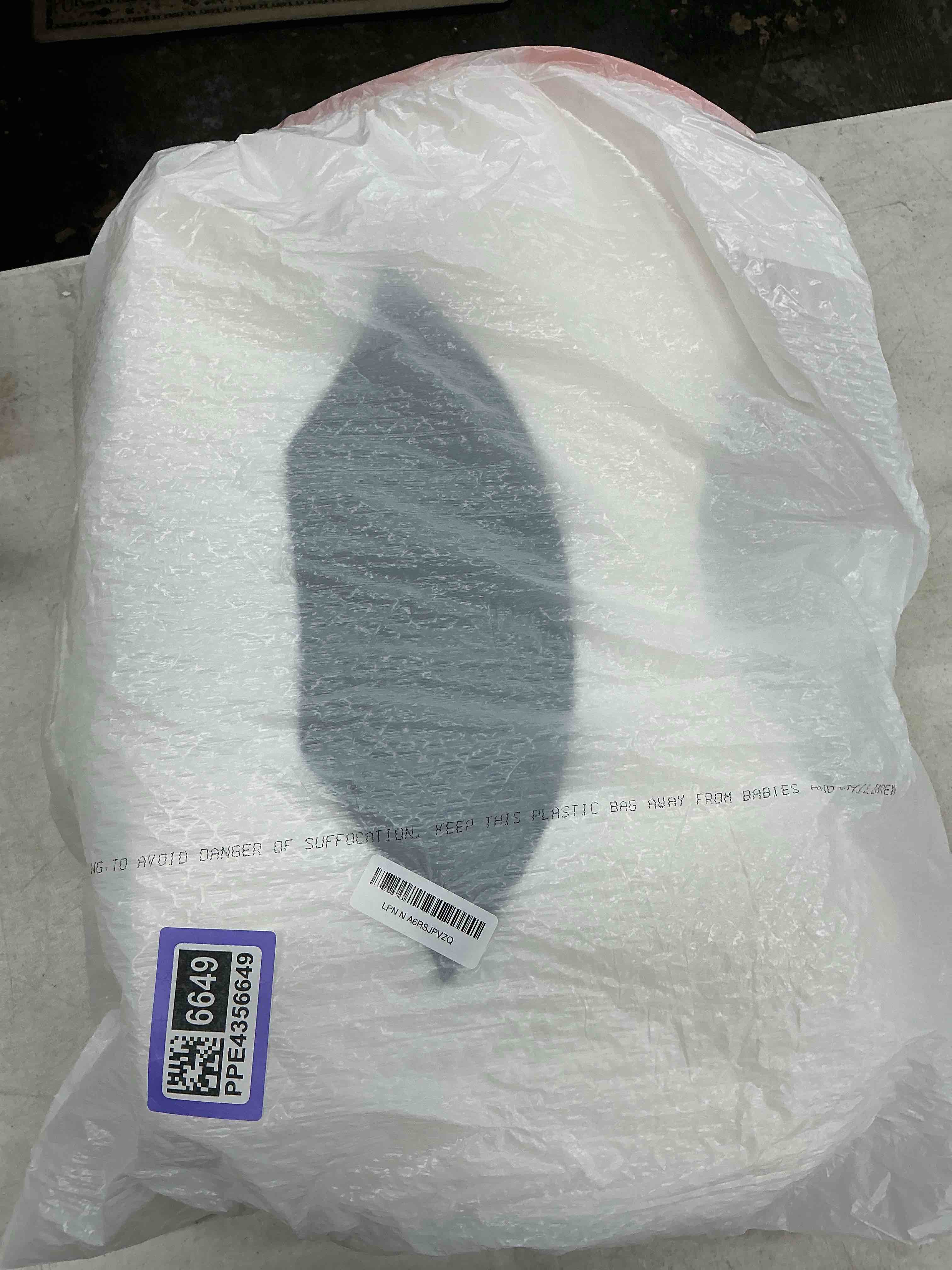 Condition photo showing Good Condition for side sleeper pillow with arm holes, memory foam pillow for neck shoulder cervical pain relief, ergonomic arm holes positioner cooling bed pillows for side sleeping (grey)
