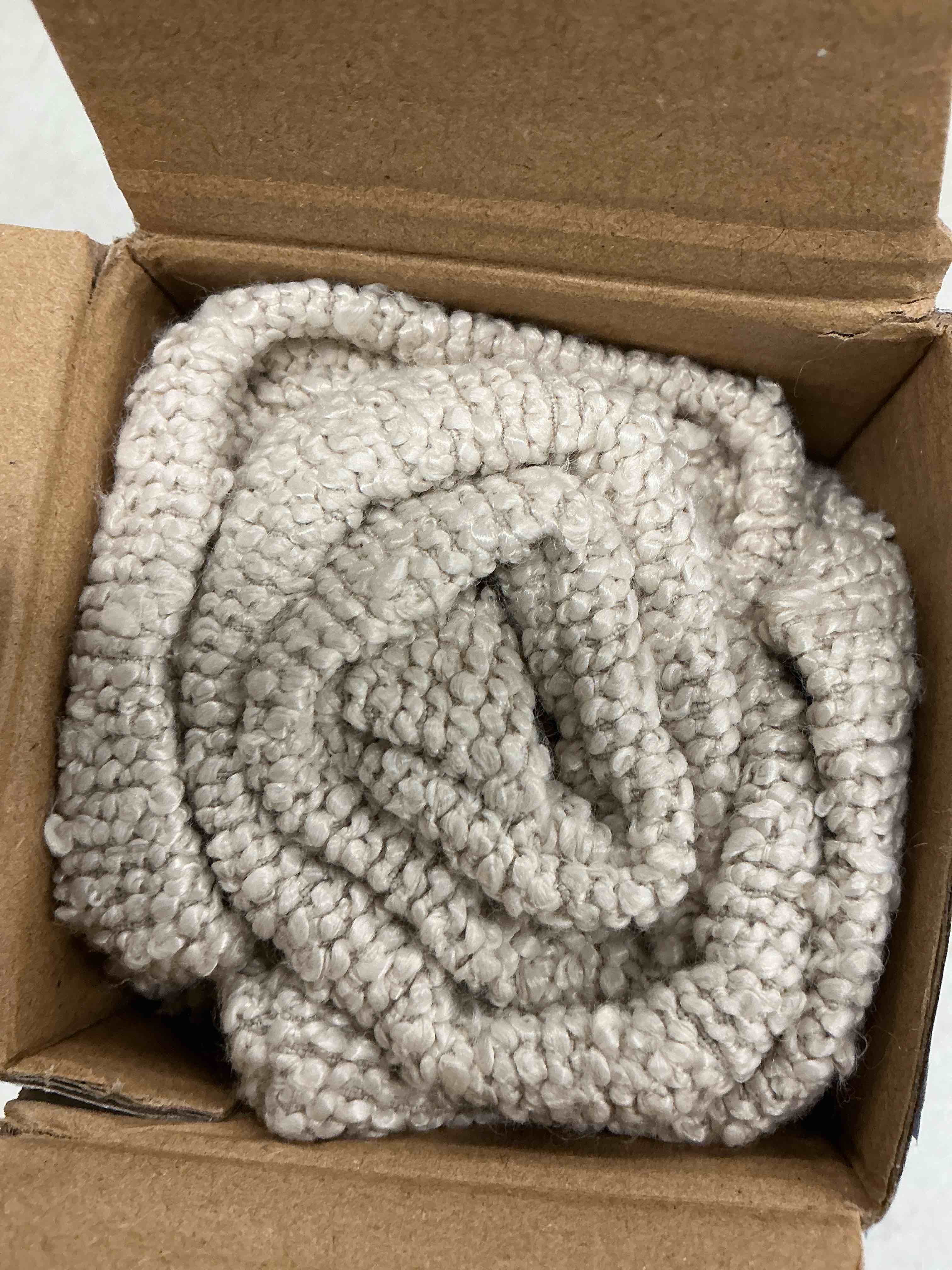 Condition photo showing Good Condition for miulee textured boucle throw pillow cover beige accent solid lumbar pillow case decorative soft pack of 1 couch cushion chair sofa bedroom livingroom home decor,36x14 inch 36" x 14" (pack of 1) beige