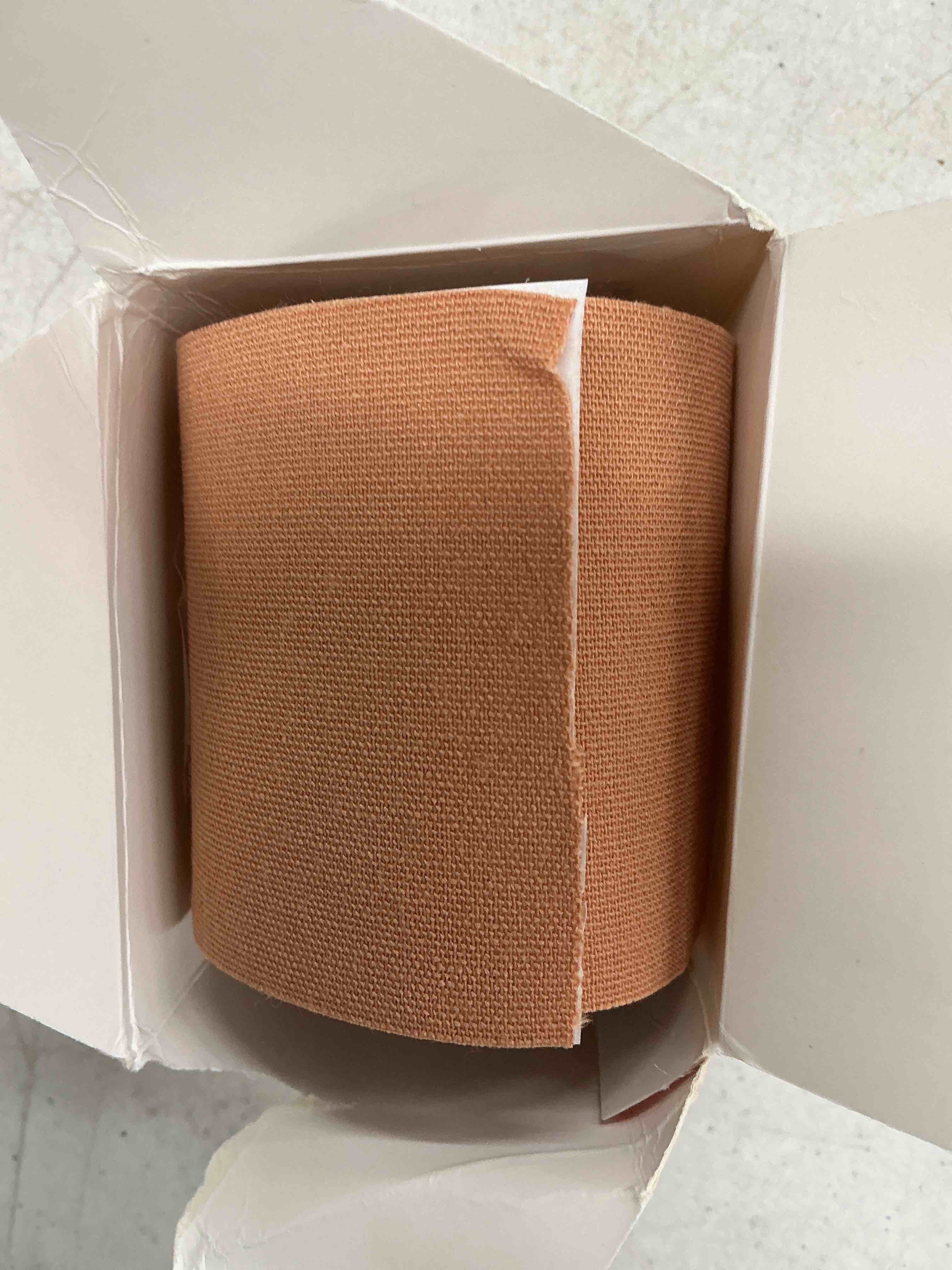 Condition photo showing Good Condition for boob tape breast lift tape for large breasts with 2 pcs nipple covers invisible boobtape for a-g cup(beige,3 in)