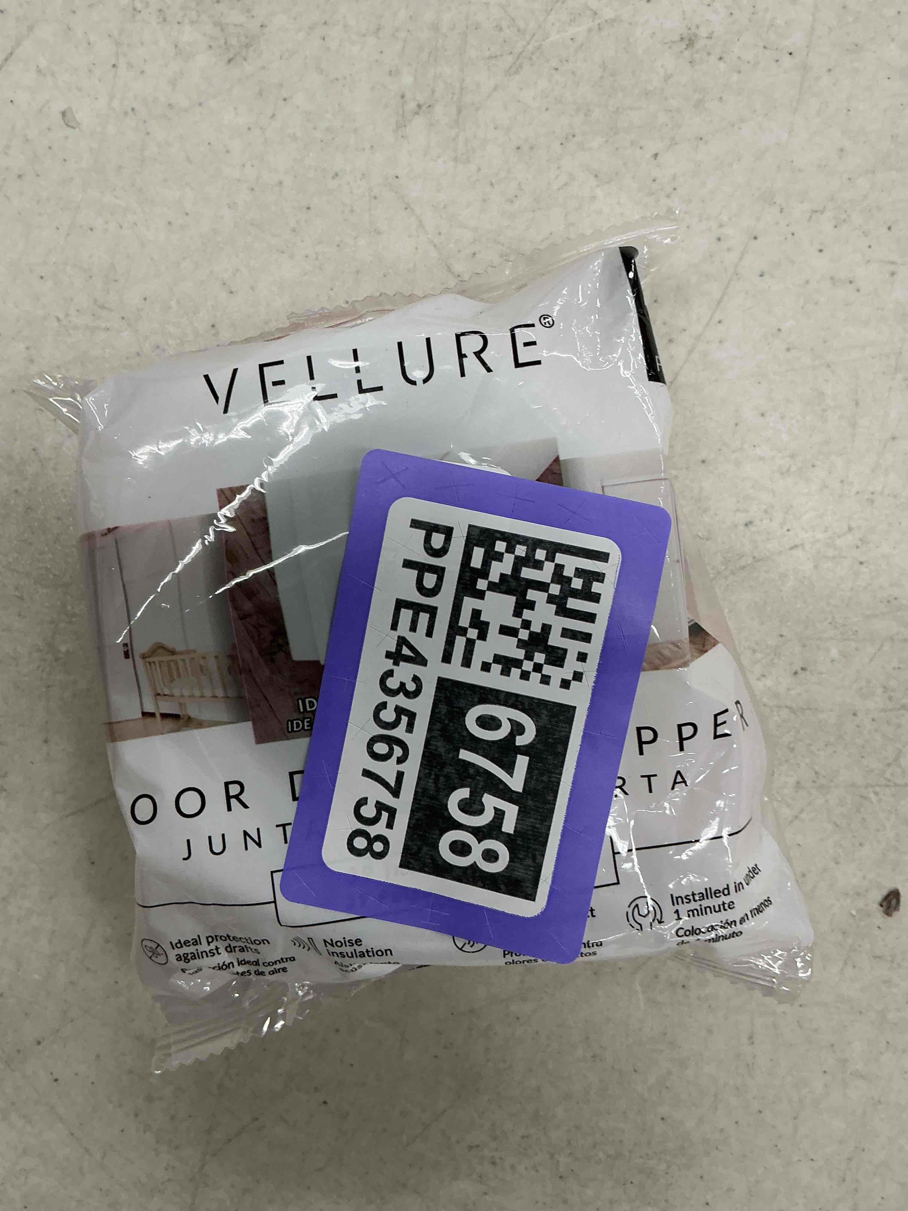Condition photo showing Good Condition for vellure® door draft stopper for bottom of door - premium door sweep for bottom of door/weather stripping door seal (save energy – installs quickly and easily) door strip ideal for white 1