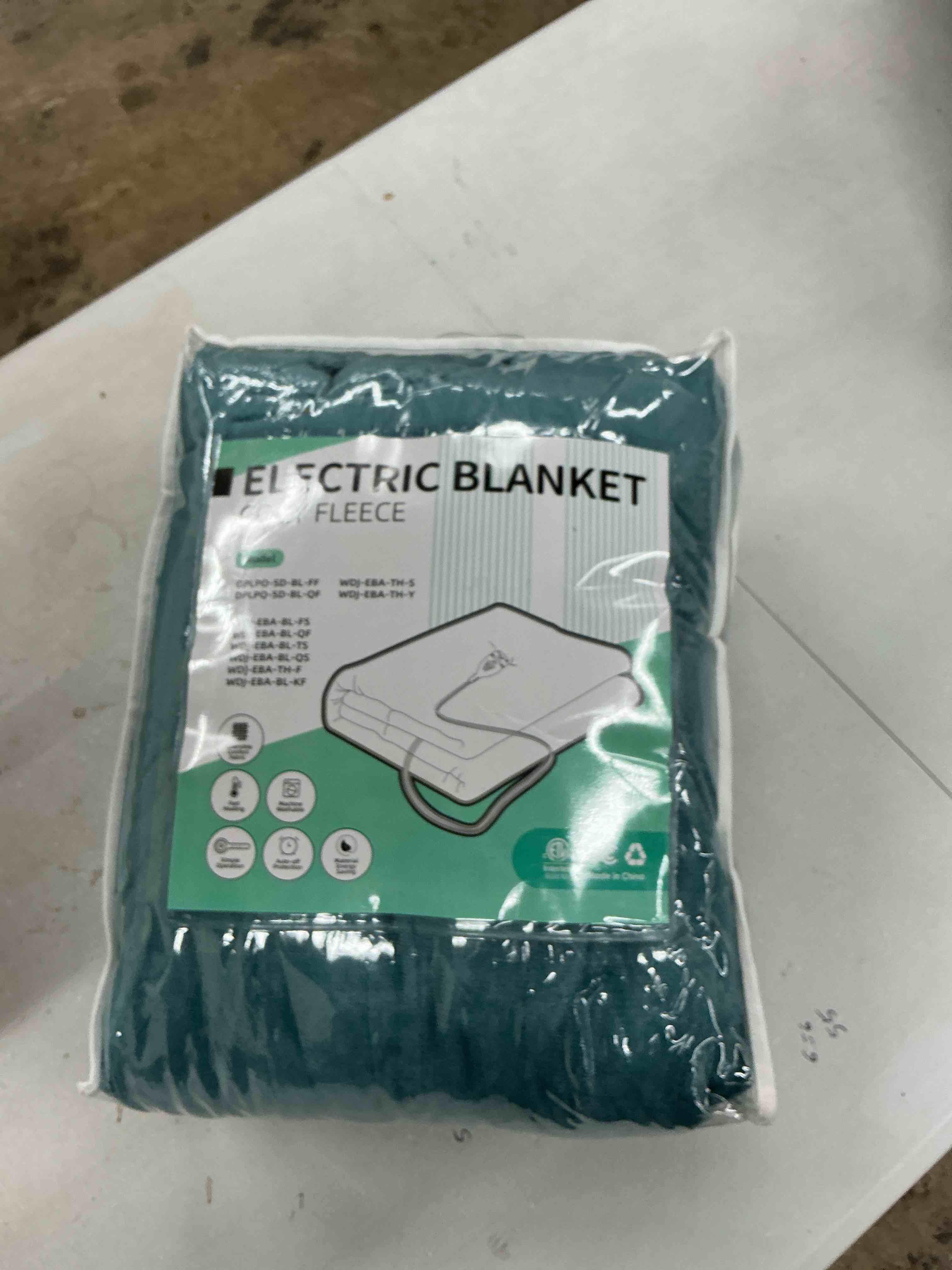Electric Heated Blanket 84"x90" Queen Size - 4 Heat Settings & Dual Controllers, 10H Auto Shut Off, Ultra-Soft Coral Fleece Heated Blanket with Overheat Protection, Teal 10-teal Queen Size (84"x90")