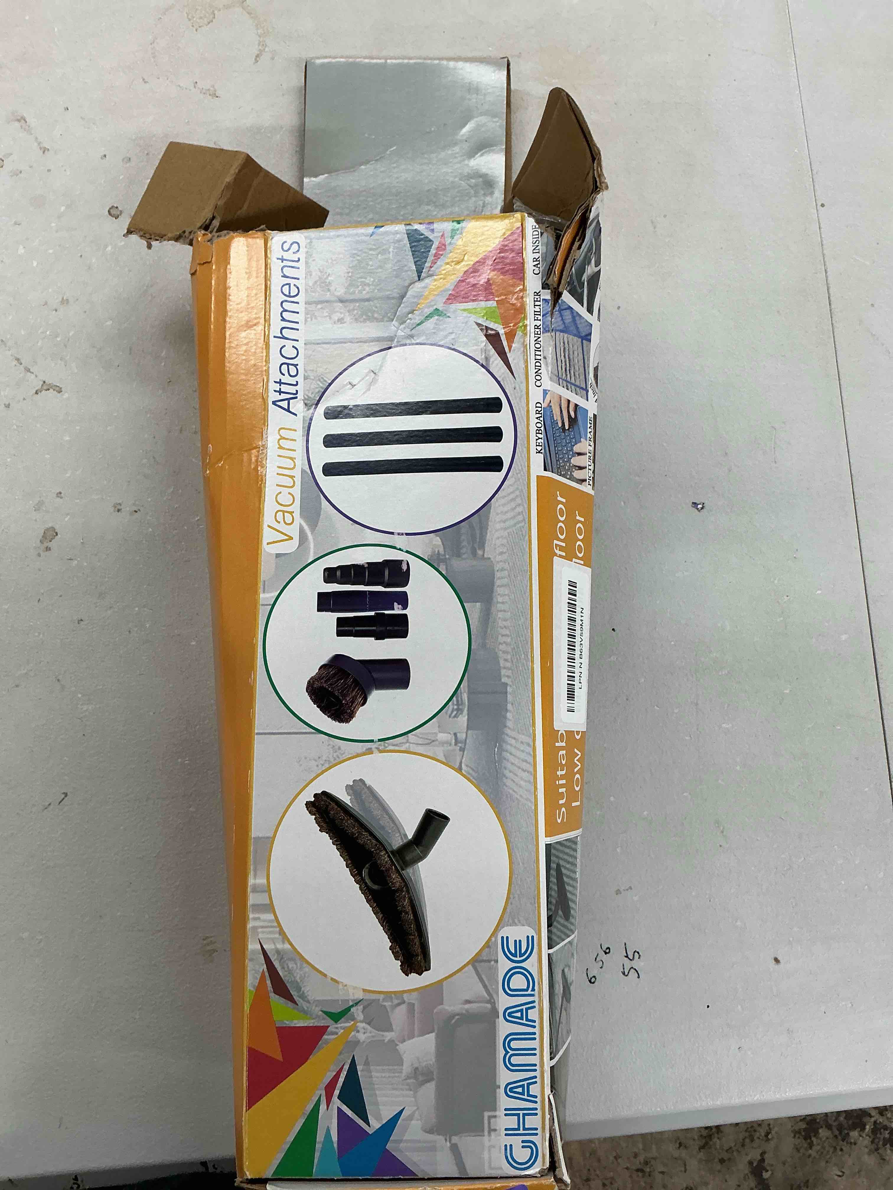 Condition photo showing Good Condition for for shark navigator nv360 nv356e nv352 nv350 nv355 vacuum: hardwood floor brush head, horsehair dust brush attachment plus vacuum extension wands (for shark navigator nv360 nv356e nv352 nv350 nv355)