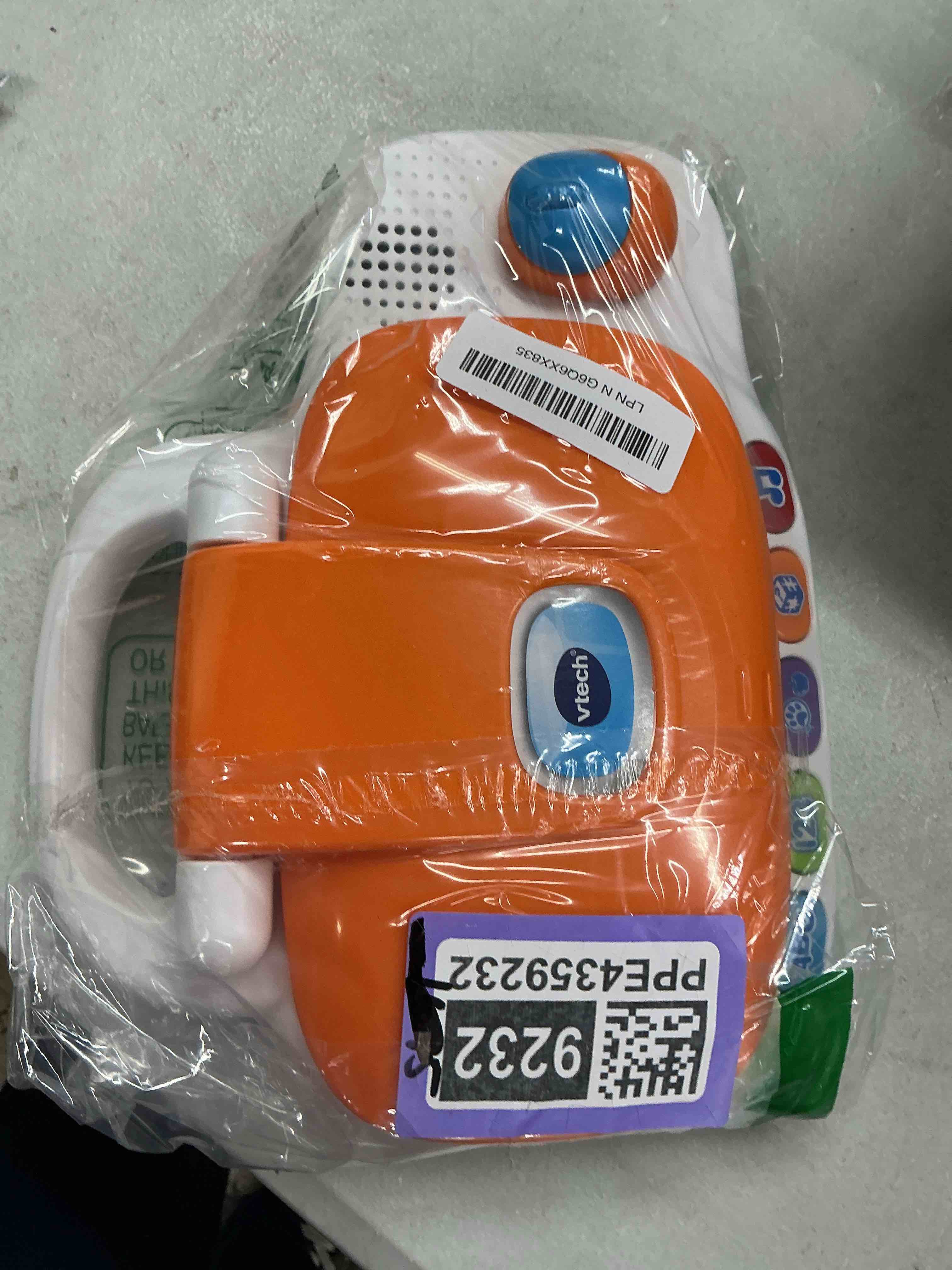Condition photo showing Good Condition for vtech tote and go laptop, orange orange standard packaging