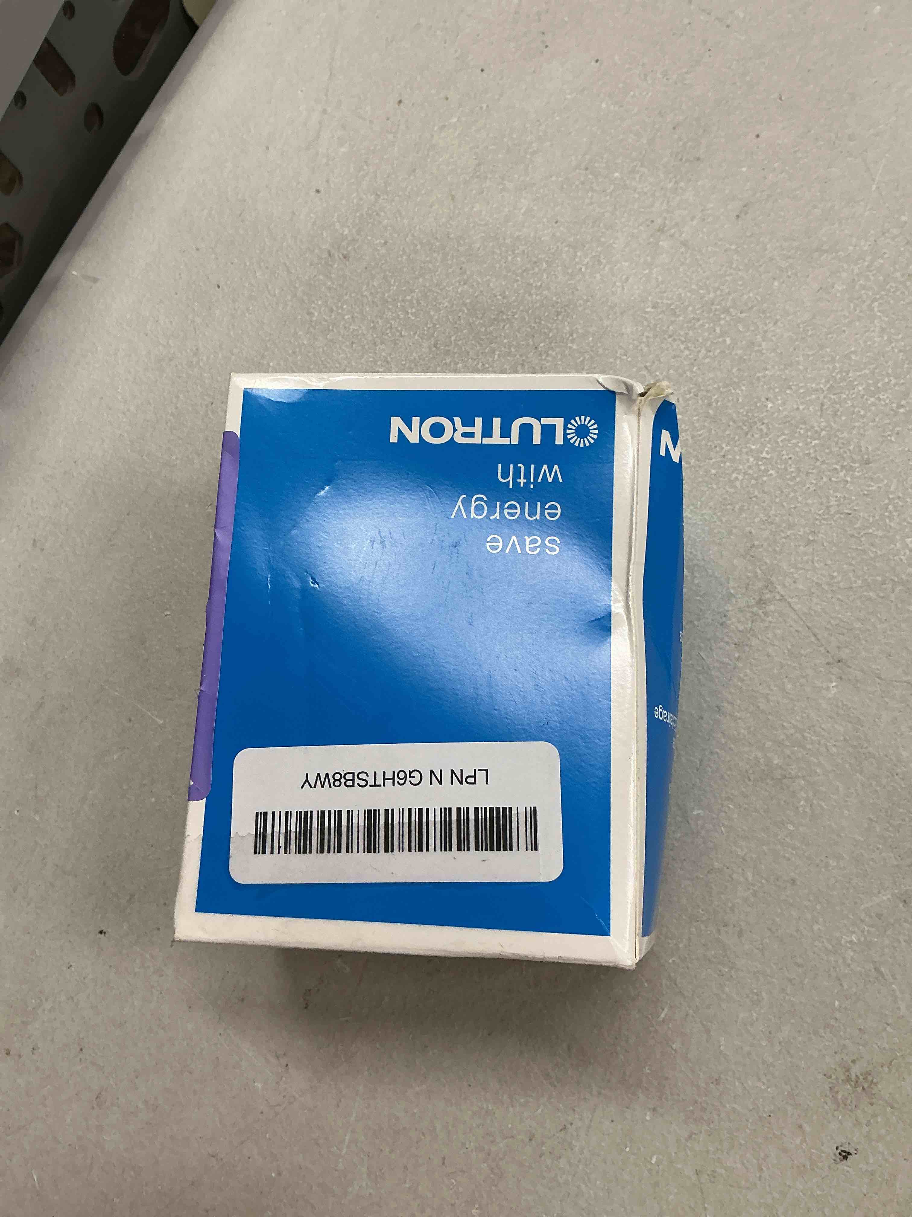 Condition photo showing Good Condition for lutron caseta original smart light switch (lutron smart hub required), for home, led lights, and fans, 6 amp, single-pole/3-way, neutral required, pd-6ans-wh, white white 1 pack smart switch