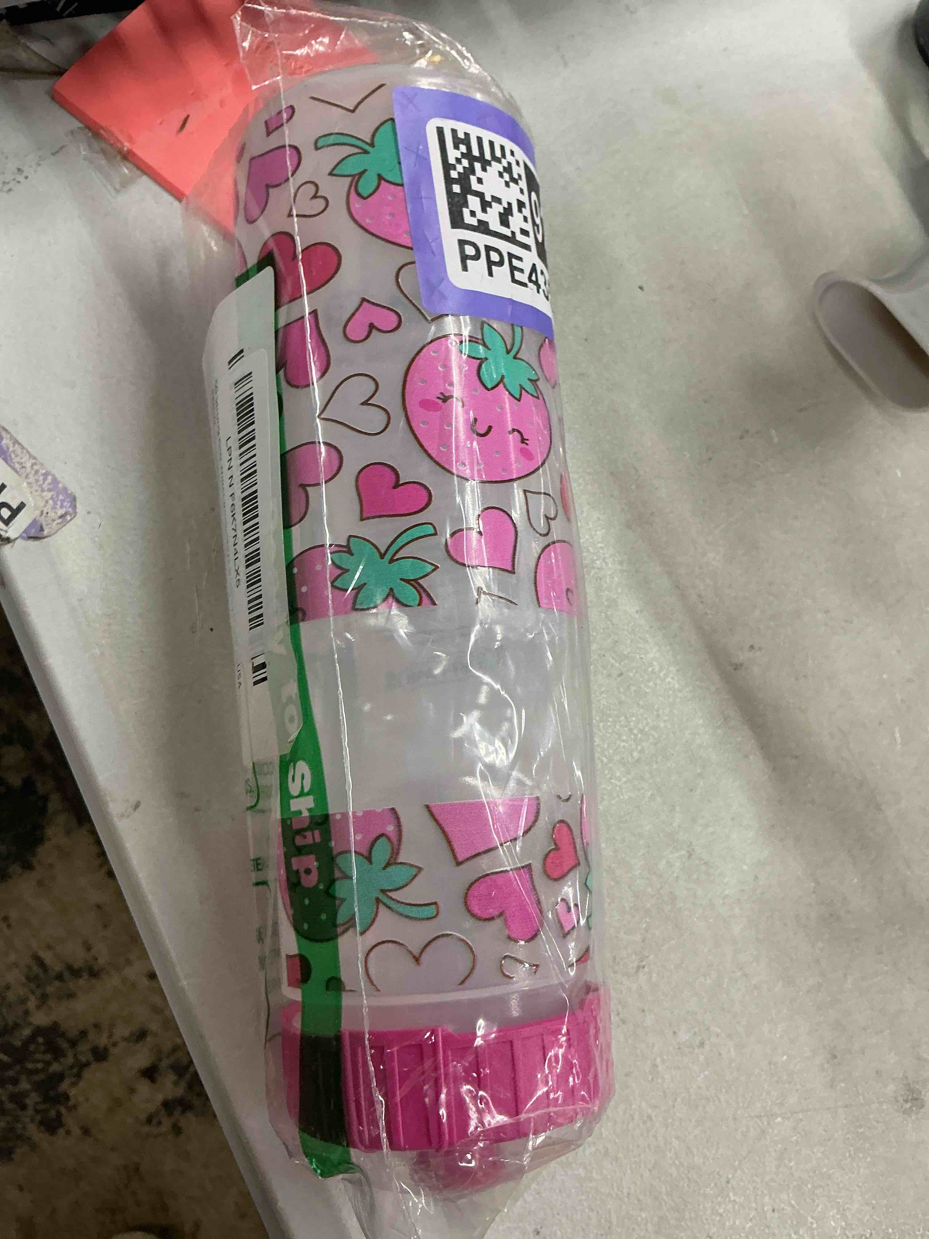 Condition photo showing Good Condition for 50 strong | kids bpa-free sports water bottle, 22 oz, strawberries