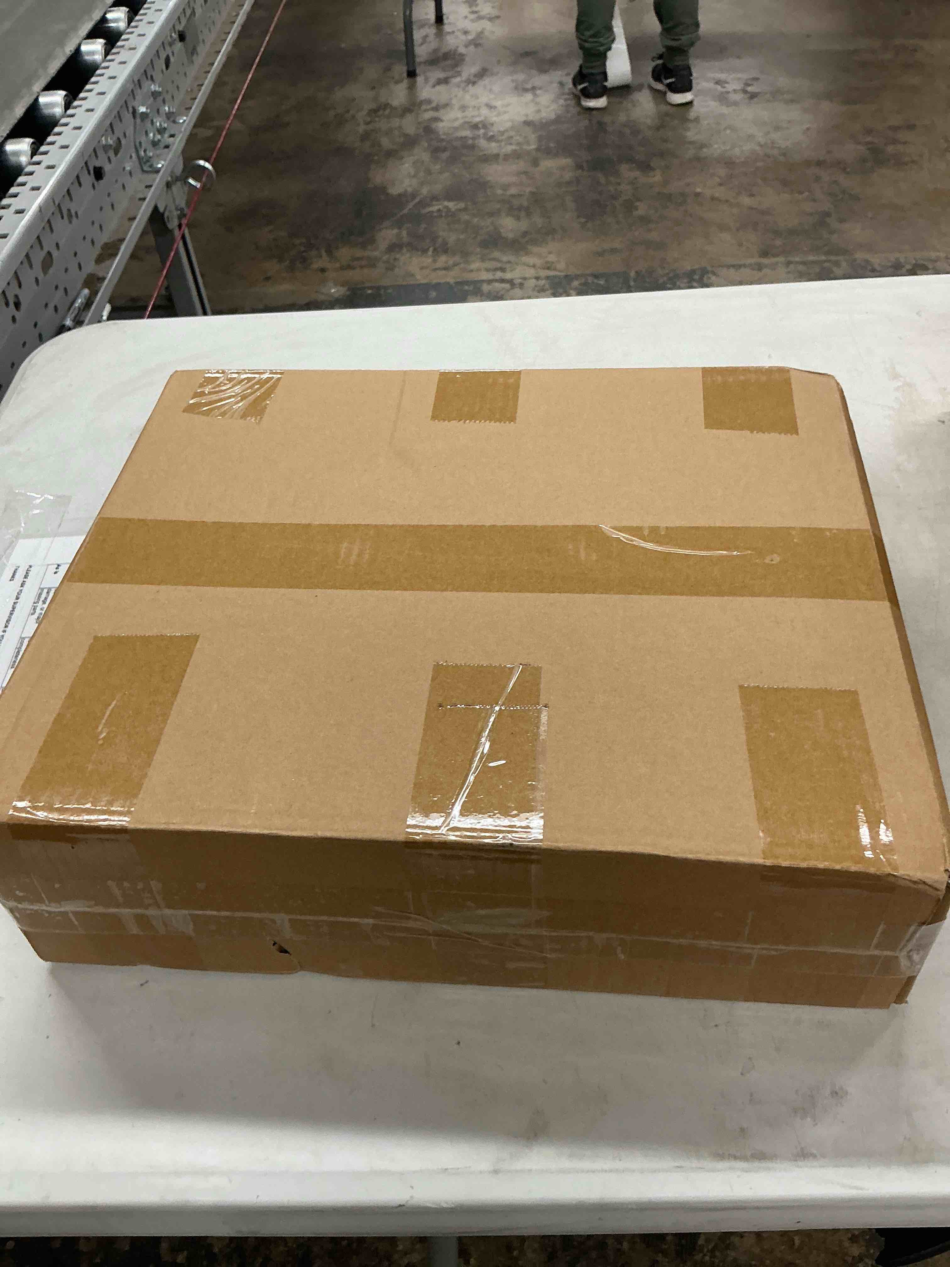 Condition photo showing Good Condition for folding hand truck lightweight hand truck dolly foldable,luggage cart with 4 rotate wheels, utility cart with adjustable handle,collapsible dolly for moving 4 wheels-non stretchable black