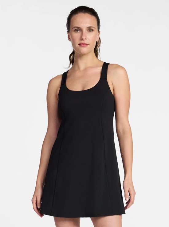 Avia Women's Twist Back Active Dress, Sizes XS 0-2