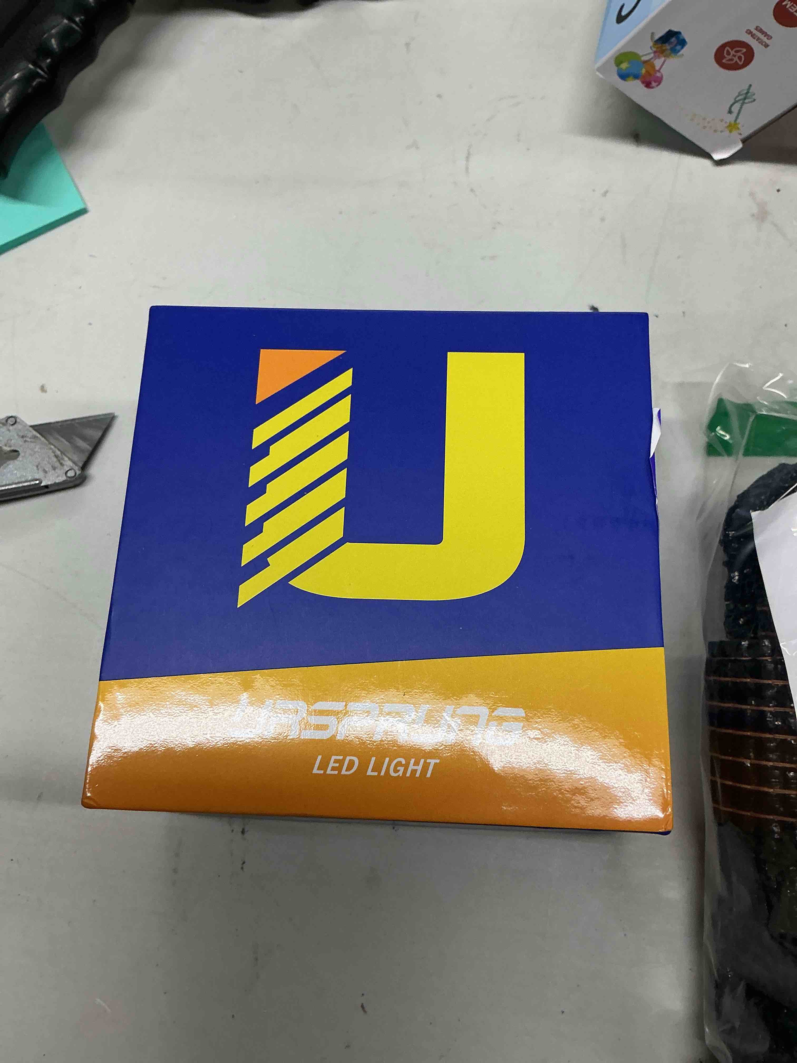 Condition photo showing Good Condition for autoone hir2 9012 led bulbs 6500k white, 90000lm plug and play, ip68 automotive replacement hir2 lights, 2 pcs