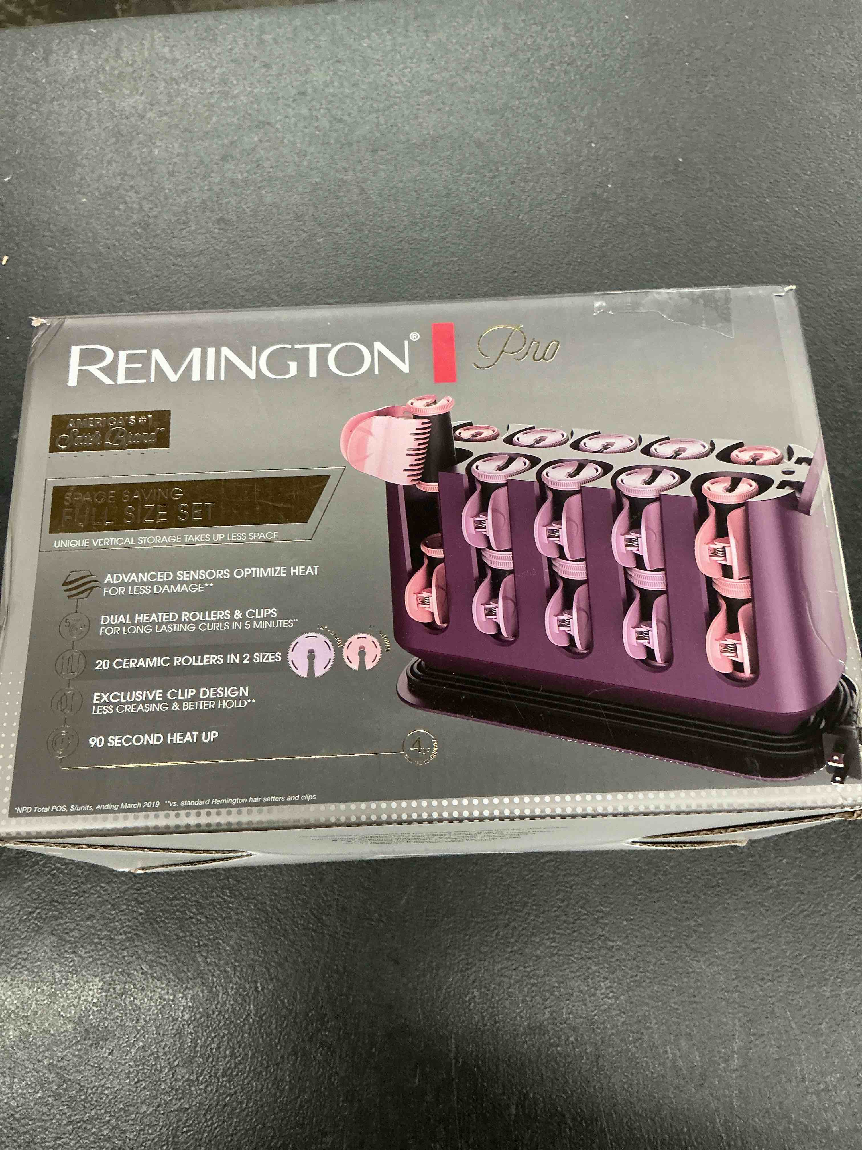 Condition photo showing Good Condition for remington pro hair setter hot rollers, curlers with thermaluxe advanced thermal technology 20 count (pack of 1)