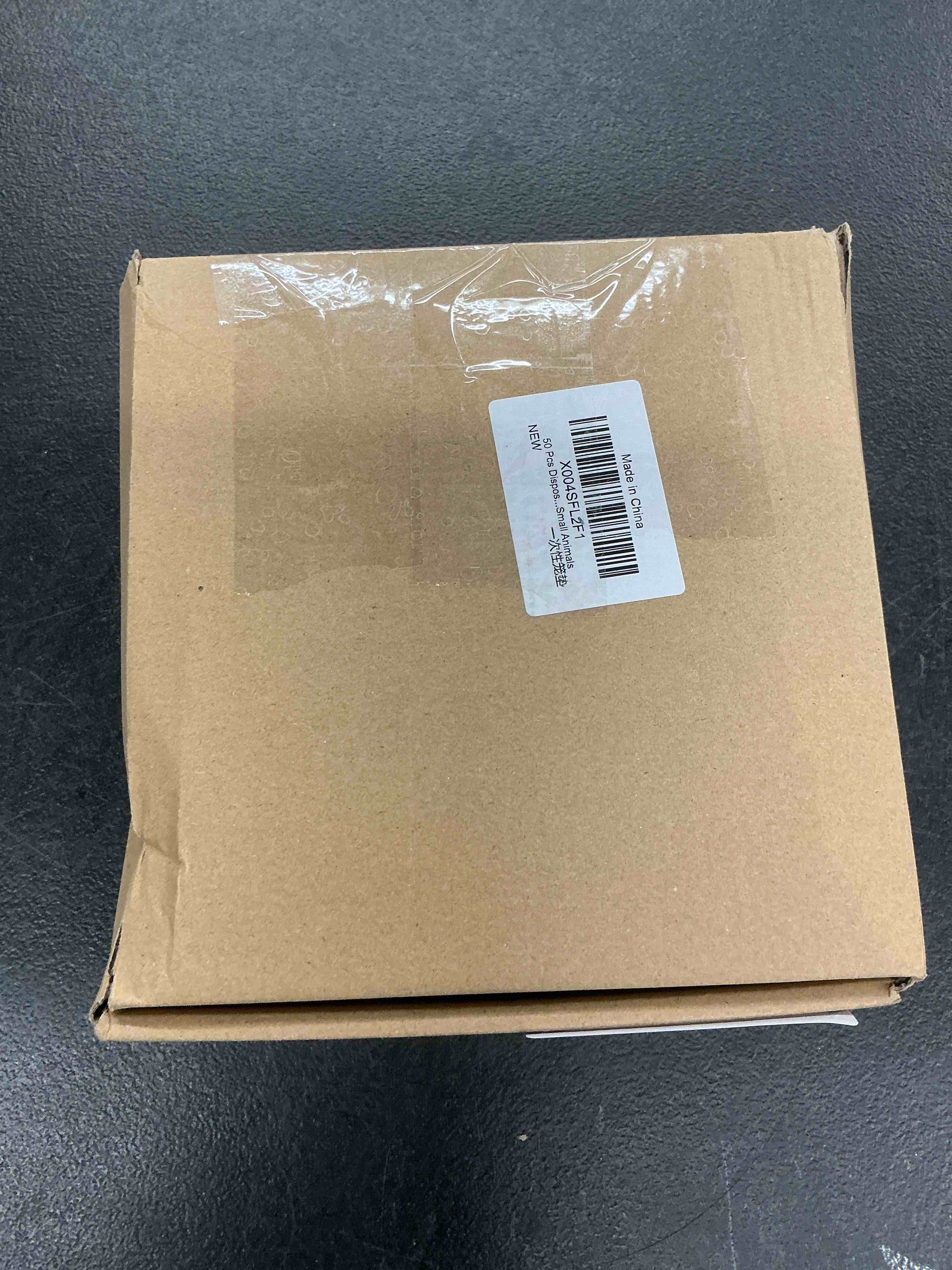 Condition photo showing Good Condition for 50 pcs disposable cage liners clear plastic rabbit cage liner bag elastic small animal toilet film for bunny hamster totoro hedgehog guinea pig and small animals