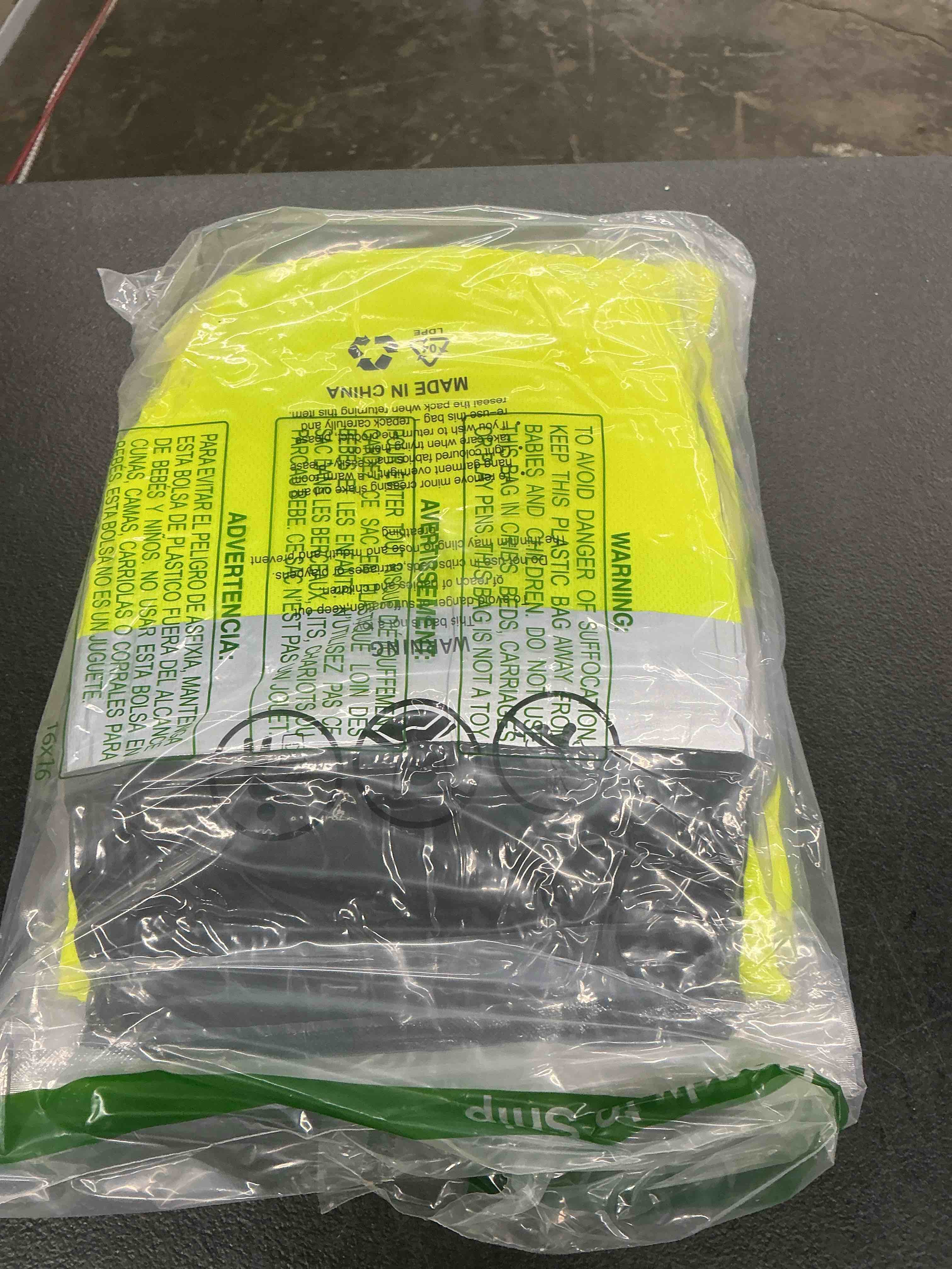 Condition photo showing Good Condition for high visibility shirts for men class 3 hi vis reflective safety work shirts for men women, short sleeve construction shirts with black bottom, durable & breathable, yellow 3xl, 3pcs 3pc yellow & black 3x-large