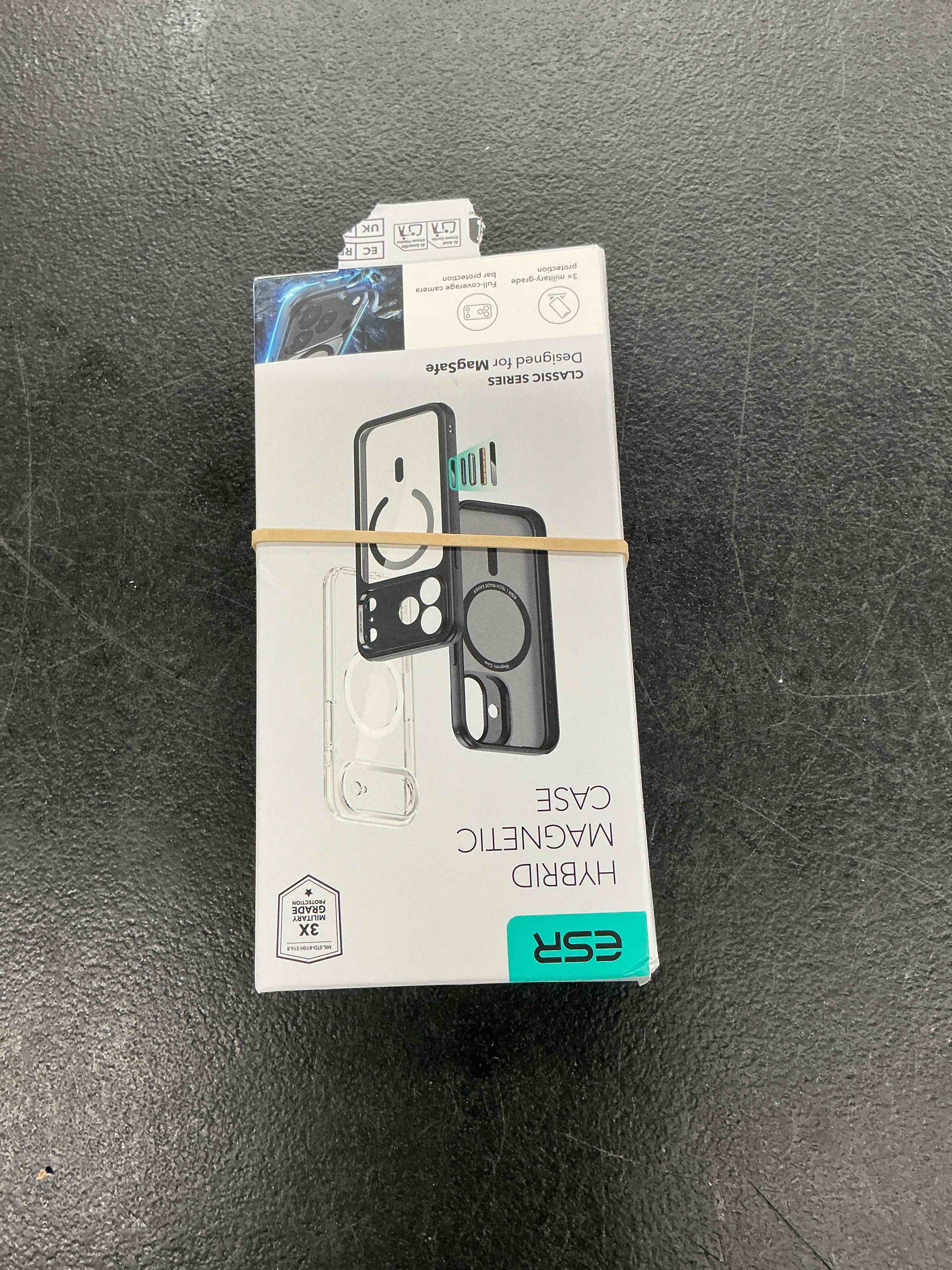 Condition photo showing Good Condition for esr for iphone 17 pro case, camera control, compatible with magsafe, shockproof military-grade protection, magnetic phone case for iphone 17 pro, classic hybrid case, clear iphone 17 pro a-clear