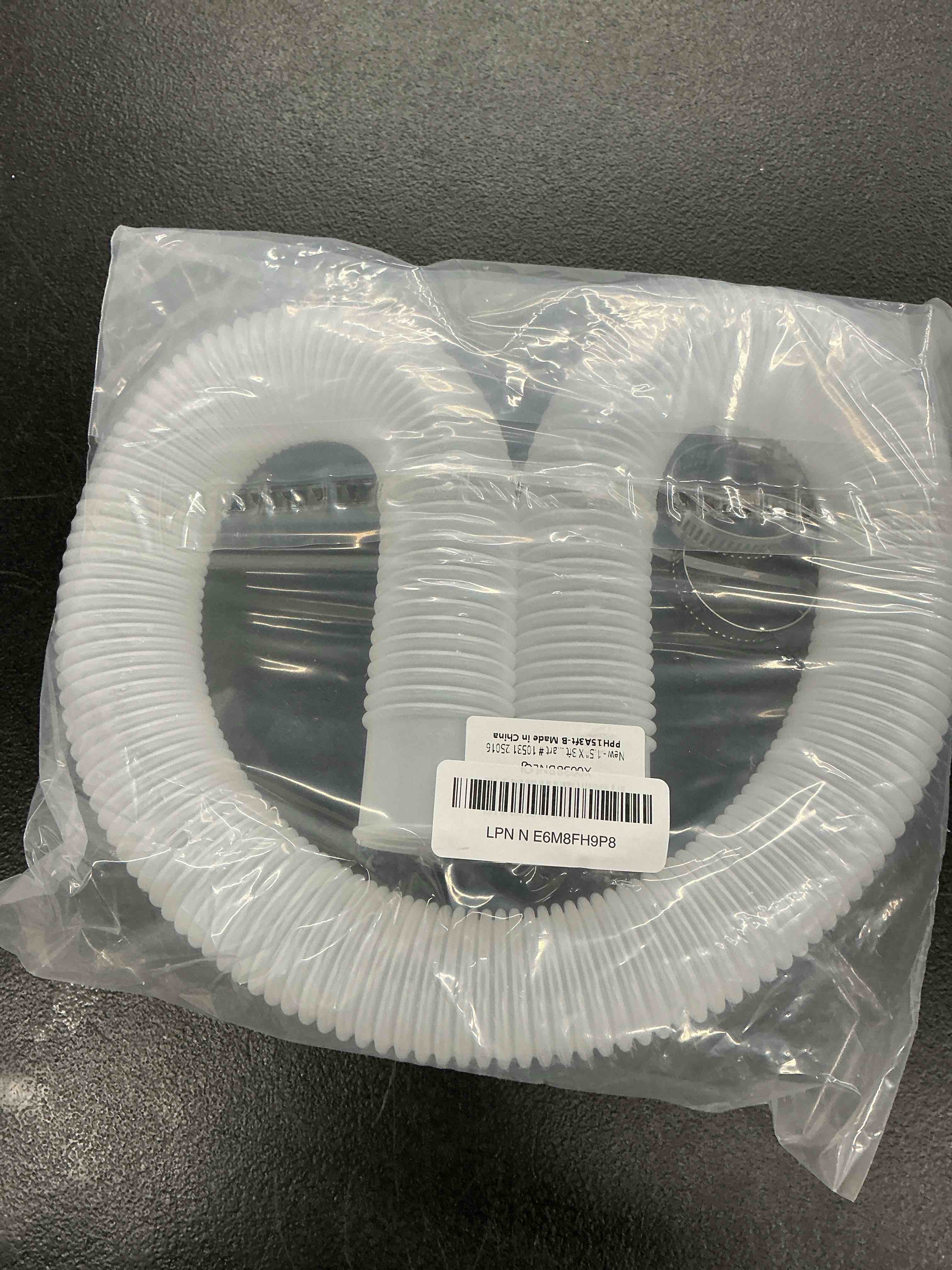 Condition photo showing Good Condition for 1.5" x 3ft pool skimmer hose replacement for intex above ground pool skimmer pump transfer hose part # 10531 25016