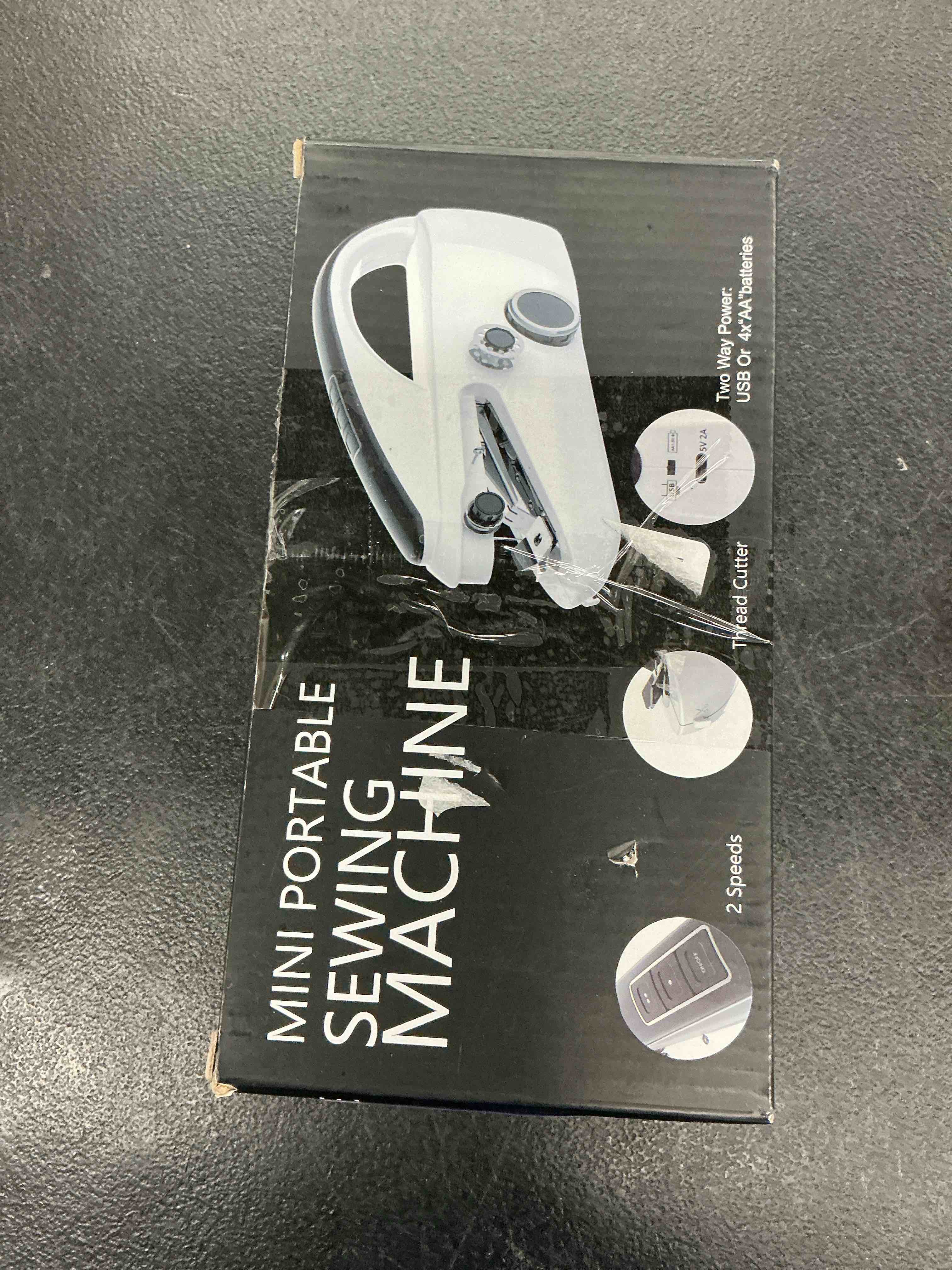 Condition photo showing Good Condition for handheld sewing machine,easy to use, electric sewing machine?fast sewing speed, easy sewing of clothes and fabrics, suitable for beginners diy