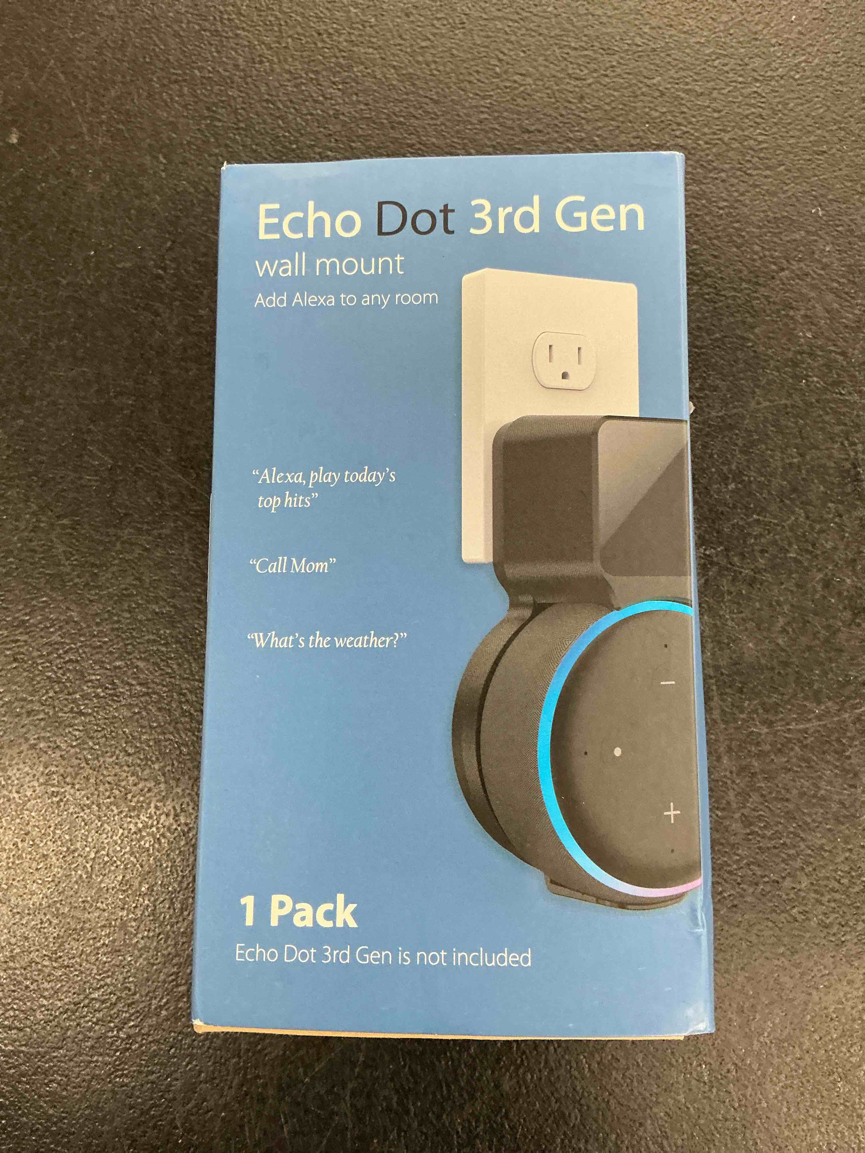 Condition photo showing Good Condition for maxonar echo dot wall mount holder, echo dot mount 3rd generation compatible with homepod mini, clever echo dot accessories with built-in cable management hide messy wires