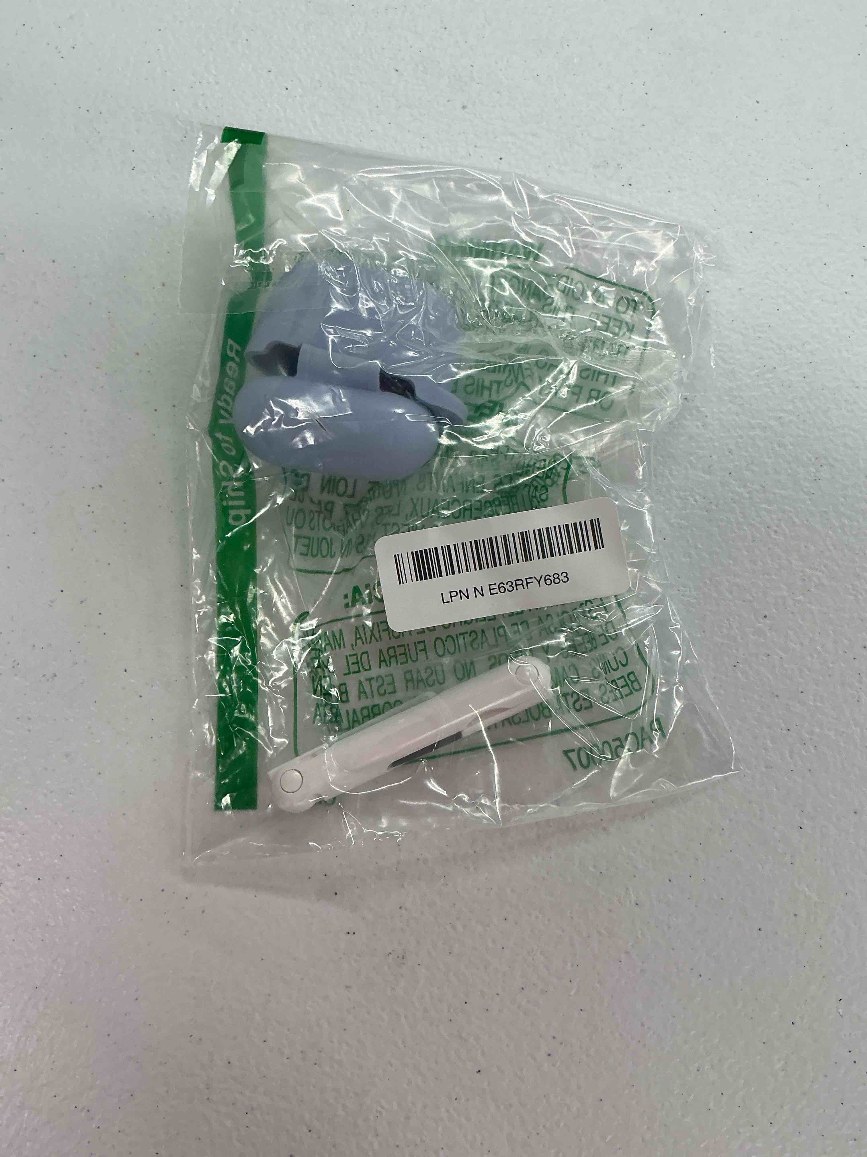 Condition photo showing New/Like New for for airpods 4th generation case cover 2024, military grade soft silicone shock-absorbing for airpods 4 case with keychain & cleaning kit, sky blue airpods 4 case sky blue