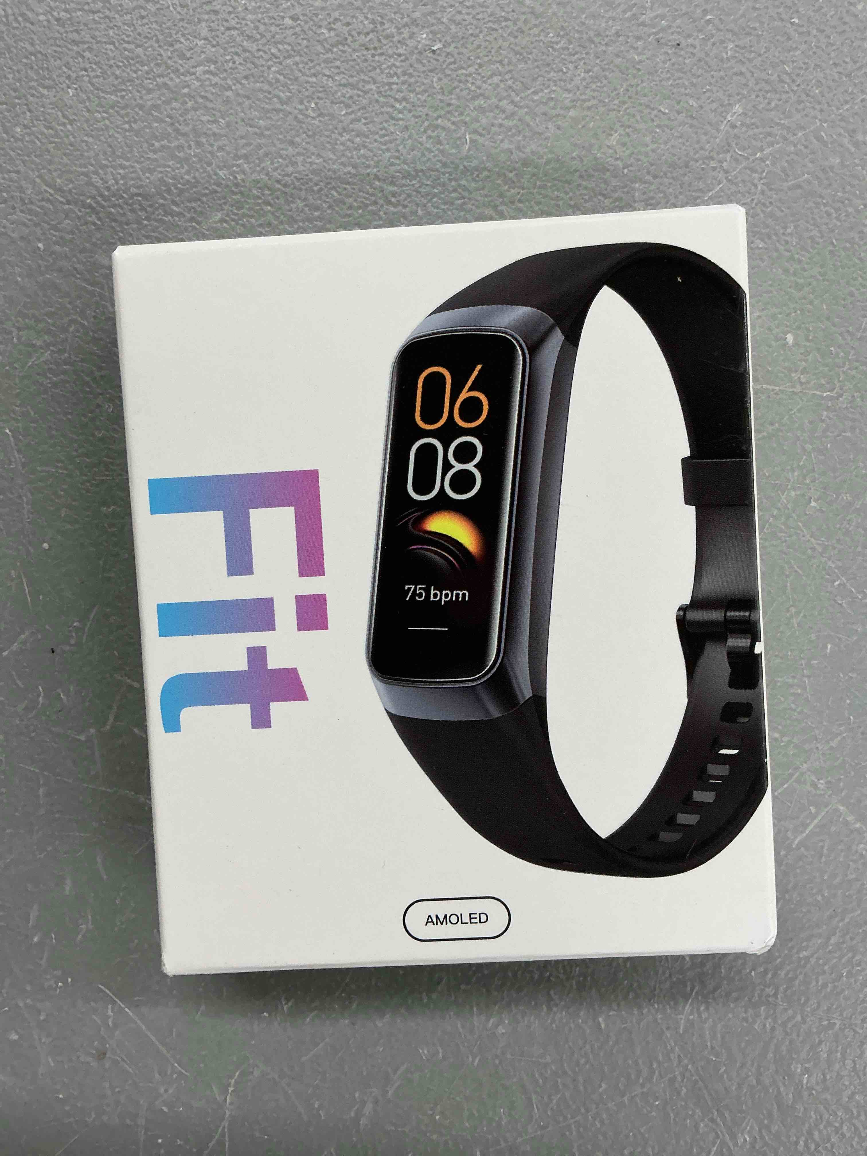 Condition photo showing Good Condition for fitness tracker with step counter/calories/stopwatch, activity tracker, health tracker with heart rate monitor, sleep tracker,1.10''amoled touch color screen, pedometer watch for women men bordeaux
