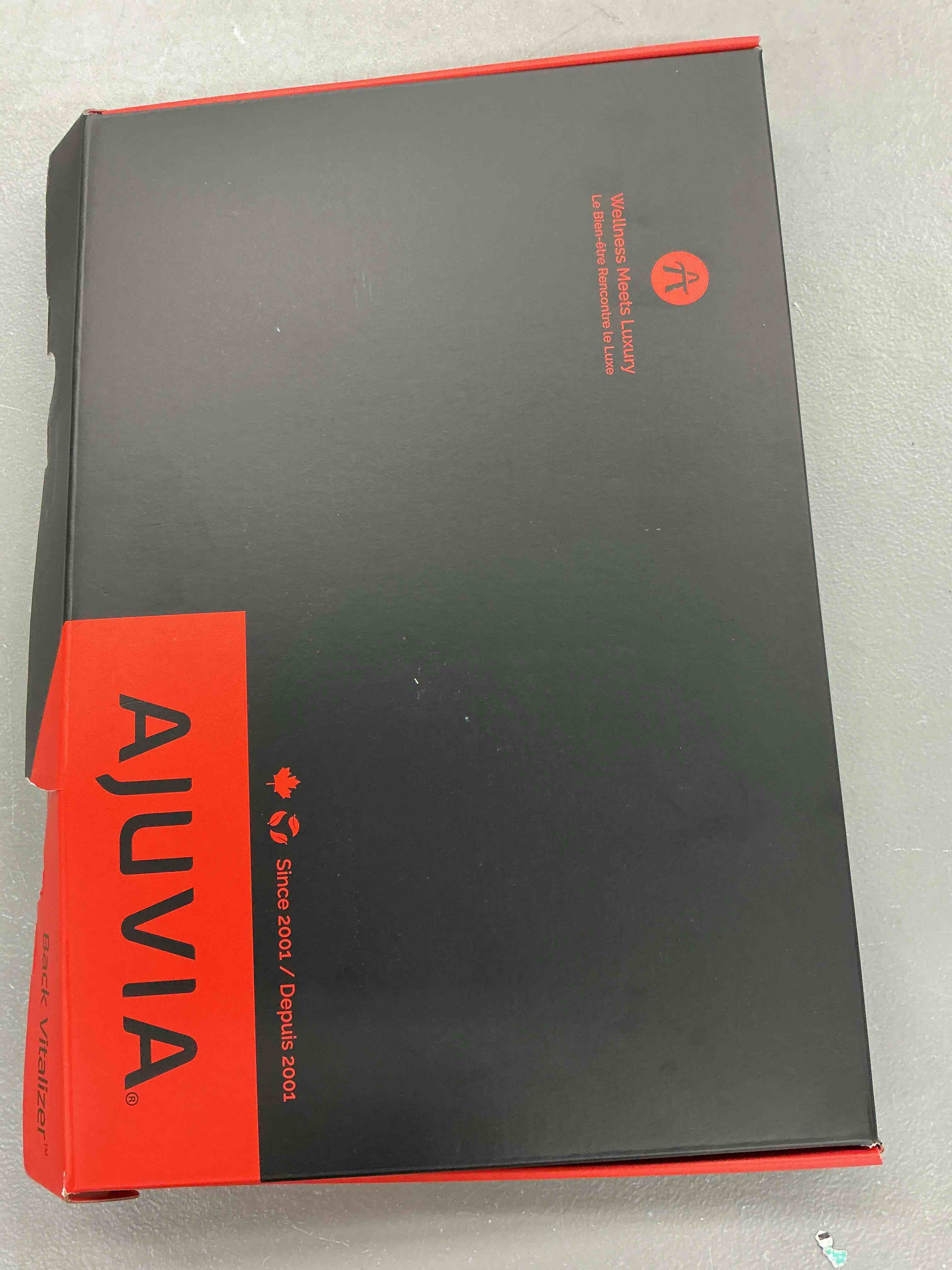 Condition photo showing New/Like New for ajuvia back vitalizer lumbar support pillow | 4000+ doctor trusted ergonomic pillow support for office chair, home & car | 3 second pain relief, better posture, sciatica & lower back relief