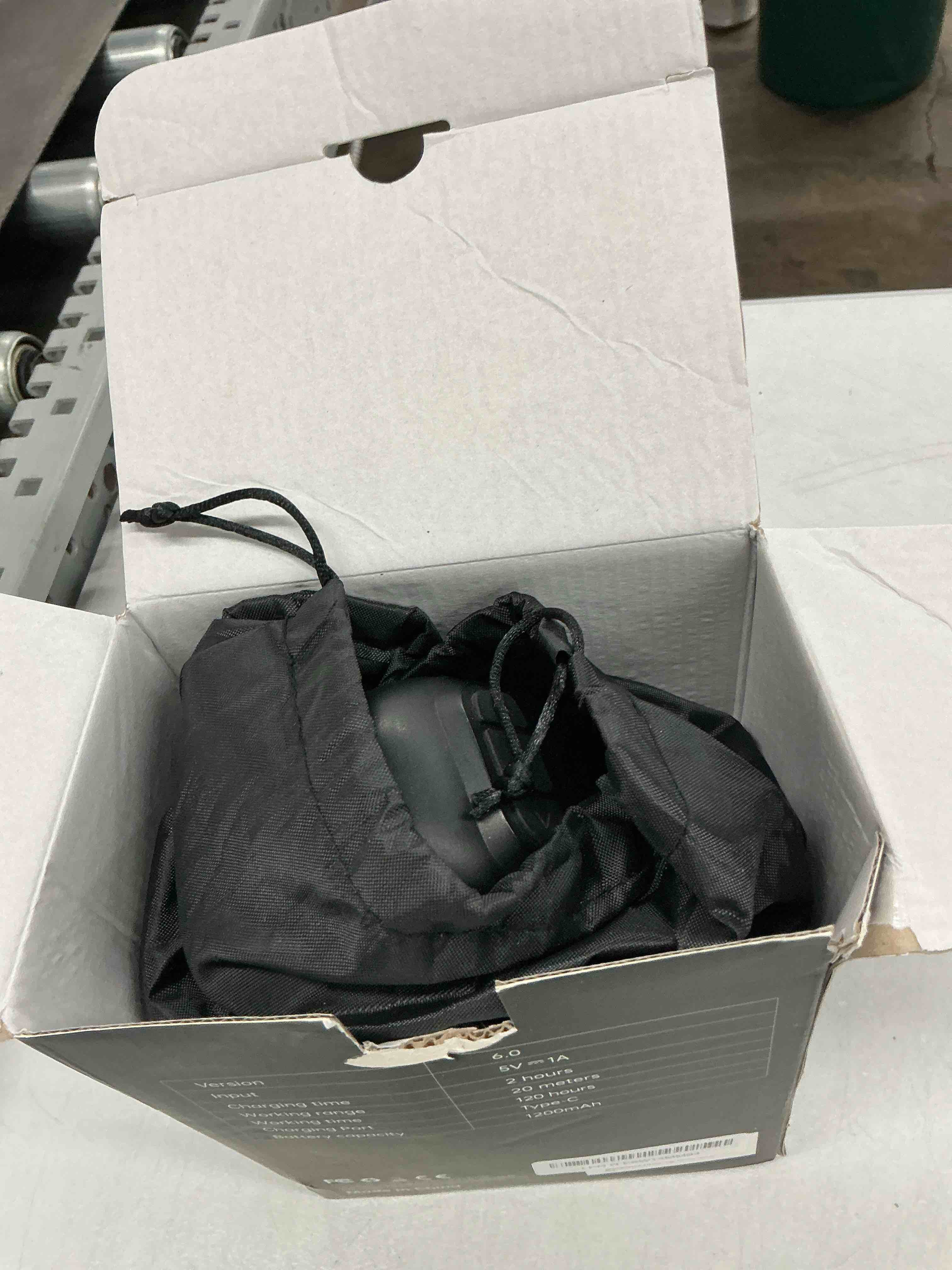 Condition photo showing Good Condition for bluetooth 6.0 hearing protection headphones with 120h working time, 30db snr, superior stereo sound quality, larger buttons for easy operation, safety ear muffs for lawn mowing, workshops black polyvinyl chloride