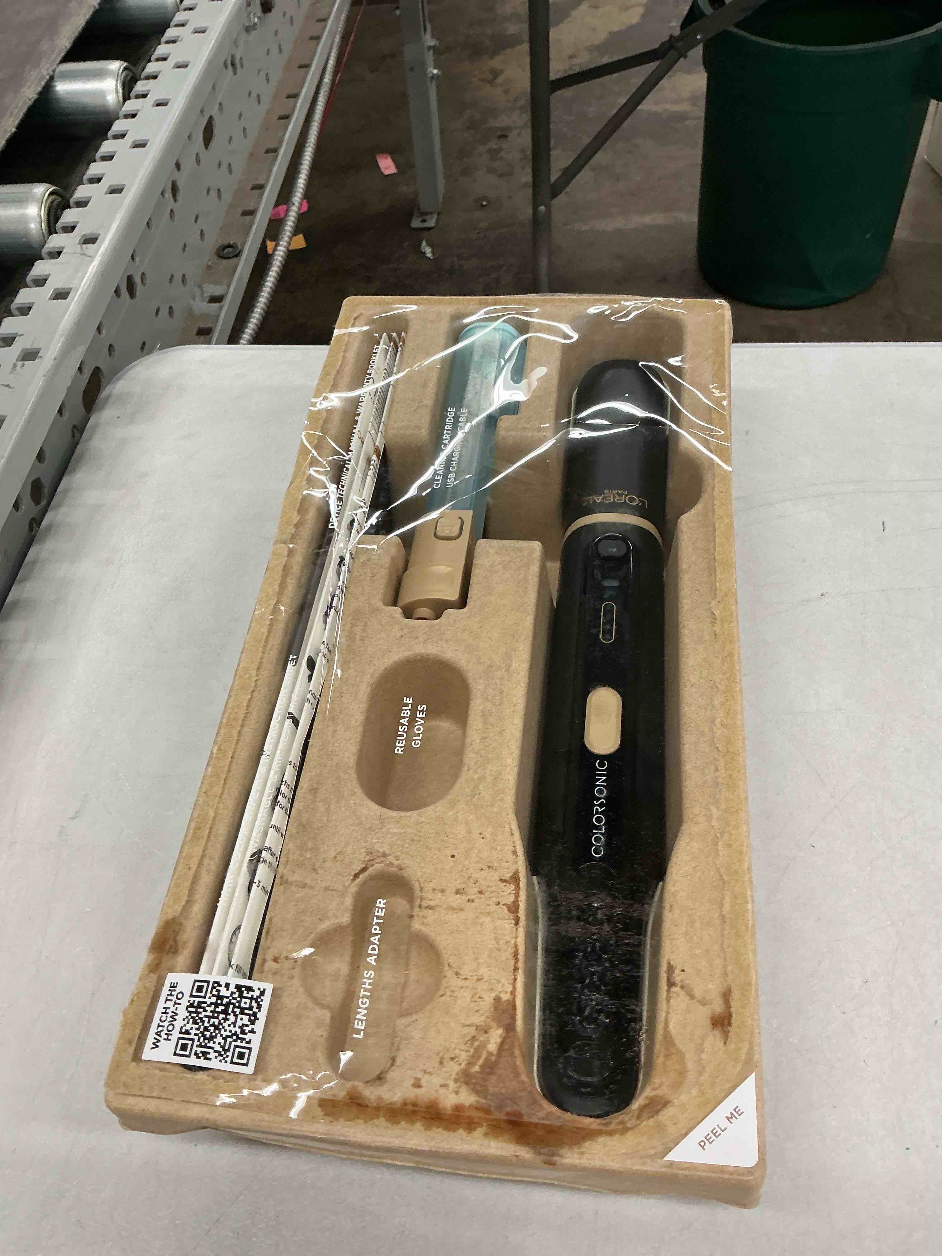 Condition photo showing Good Condition for l'oreal paris colorsonic permanent hair dye coloring device for root touch up, all over color, and gray coverage, mistake-free application (hair color cartridge sold separately)