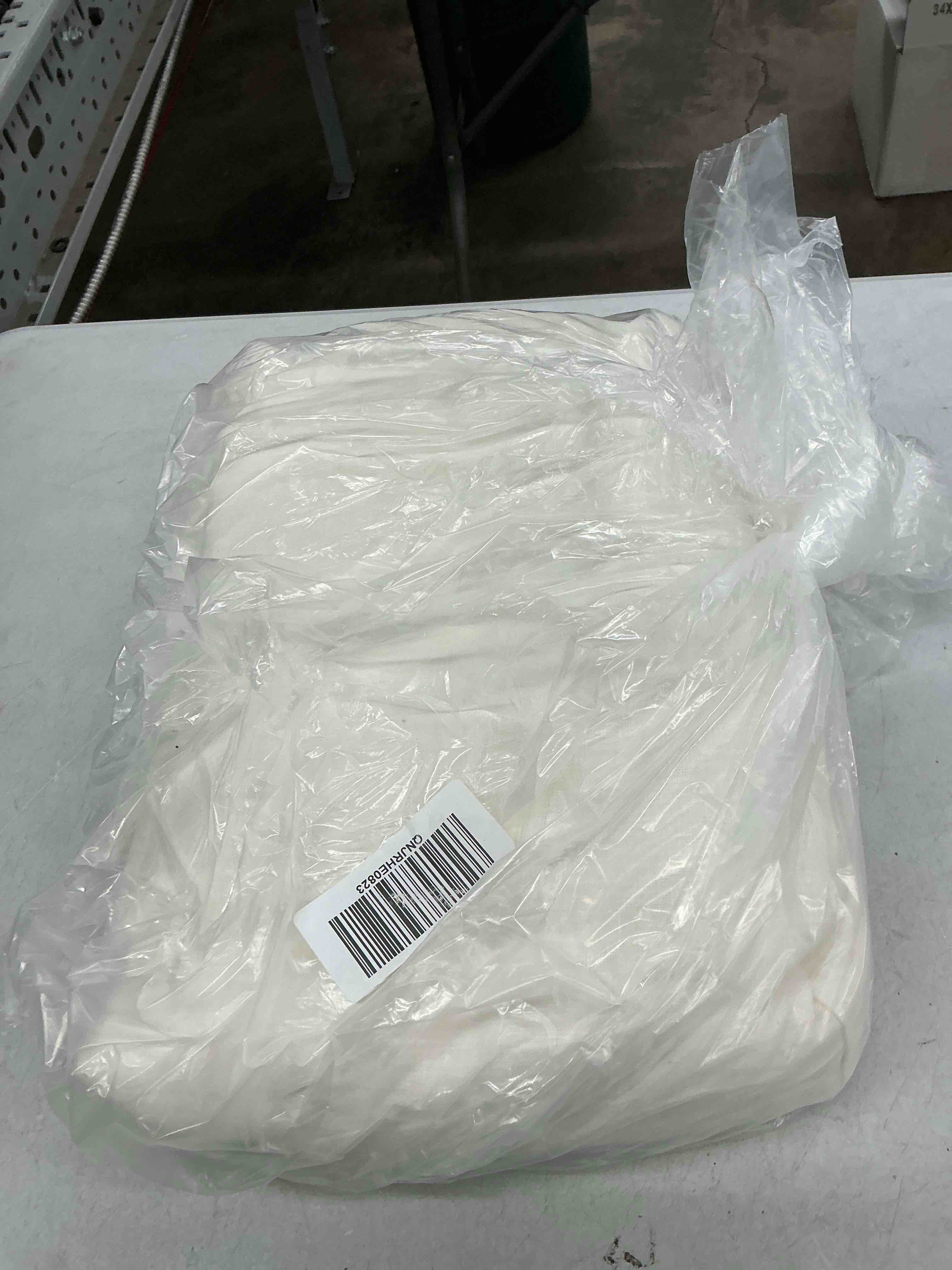 Condition photo showing Good Condition for quince european linen double flange duvet cover set, king/cal king, ivory