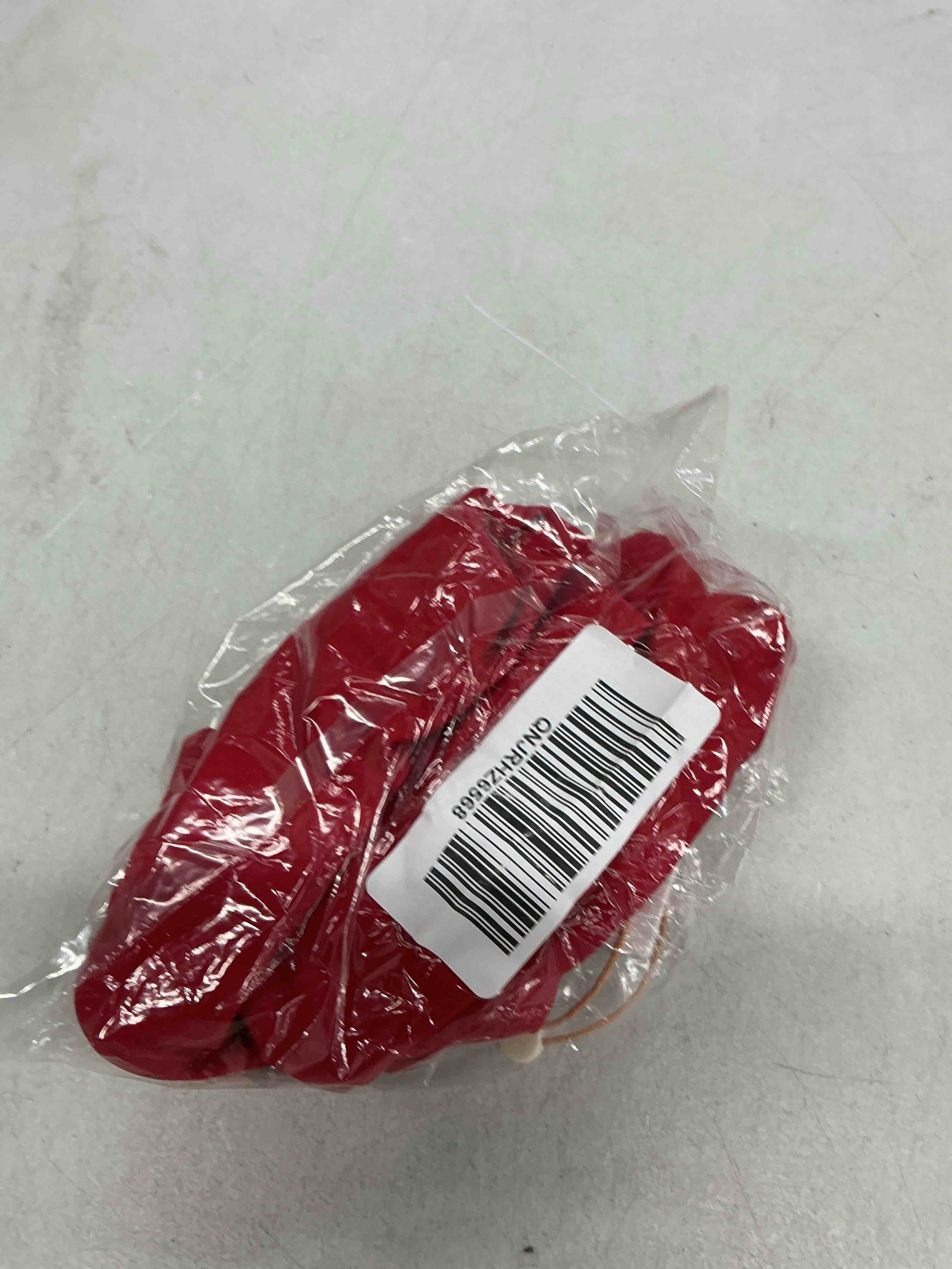 Condition photo showing New/Like New for quince italian high-rise bikini bottom, s, cherry