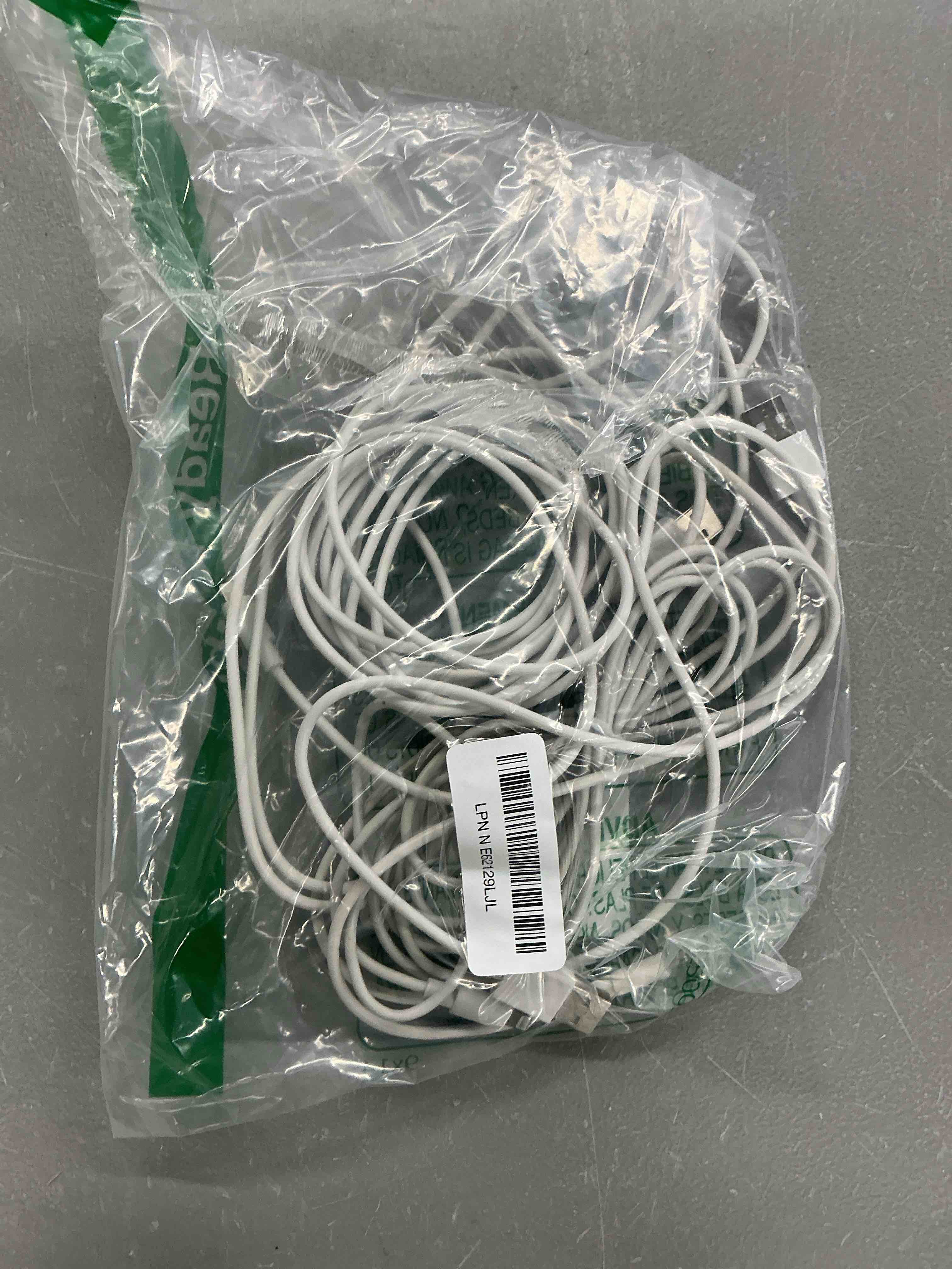 Condition photo showing Good Condition for iphone charger [apple mfi certified] 5pack 10ft long lightning cable fast charging high speed data sync iphone charger cord compatible iphone 14/13/12/11 pro max/xs max/xr/xs/x/8/7/plus ipad (white)