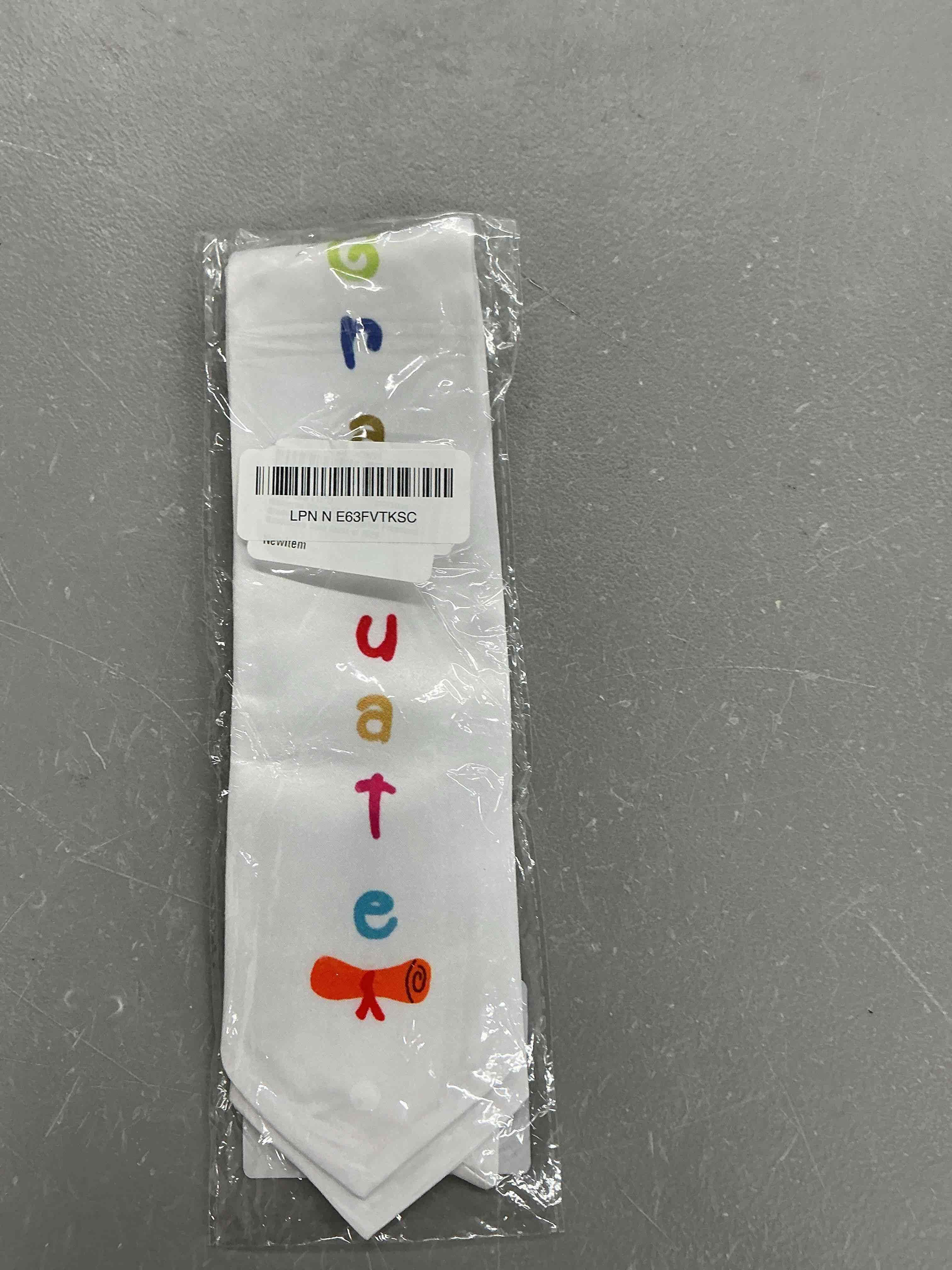 Condition photo showing Good Condition for kindergarten preschool graduation sash stole class of 2026 preschool graduation gifts kindergarten for boys girls white