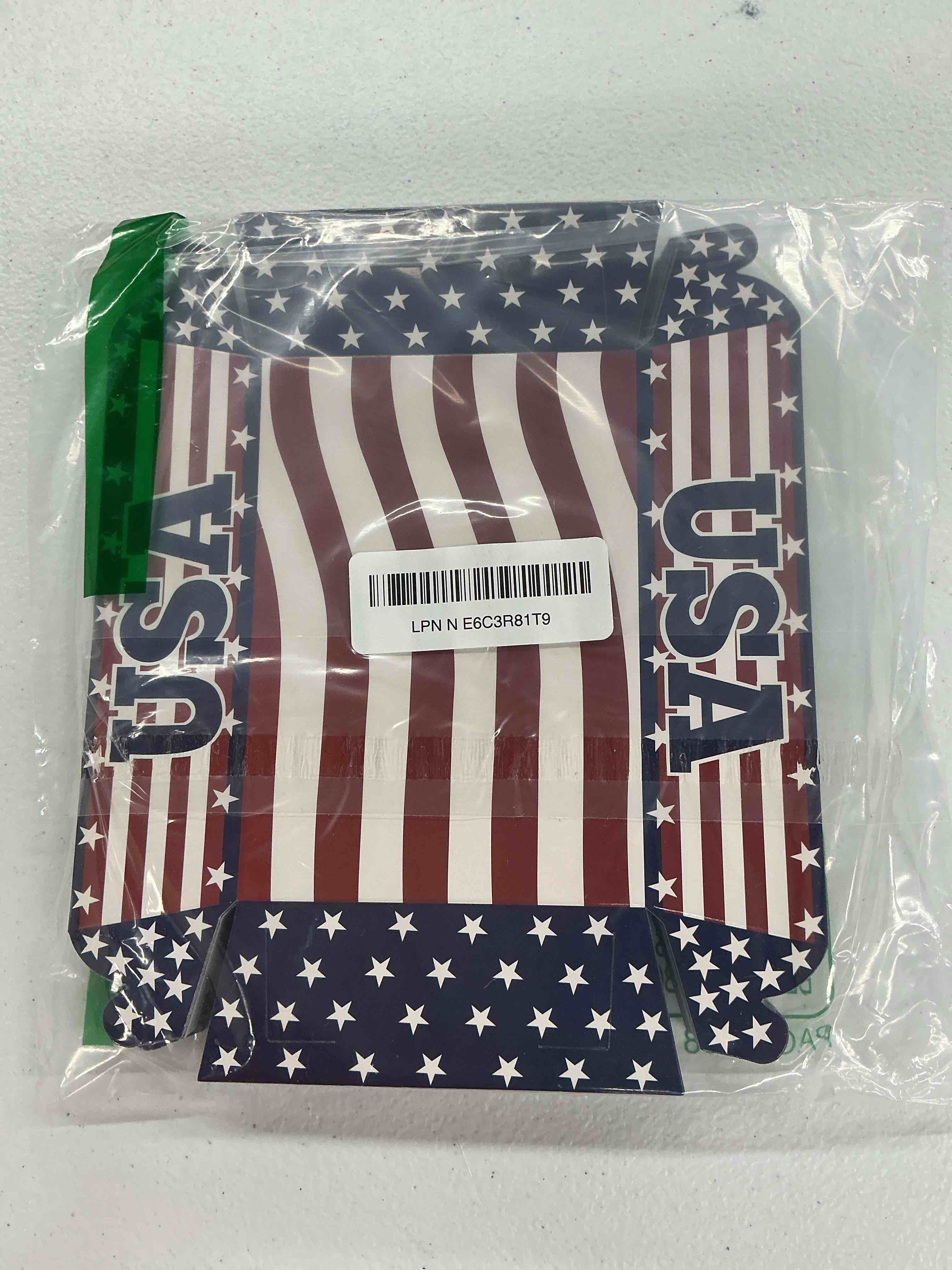 Condition photo showing New/Like New for 50 pcs 4th of july paper food tray,disposable american flag paper snack tray, red white and blue serving boats for july 4th, memorial day & usa themed events 250th anniversary