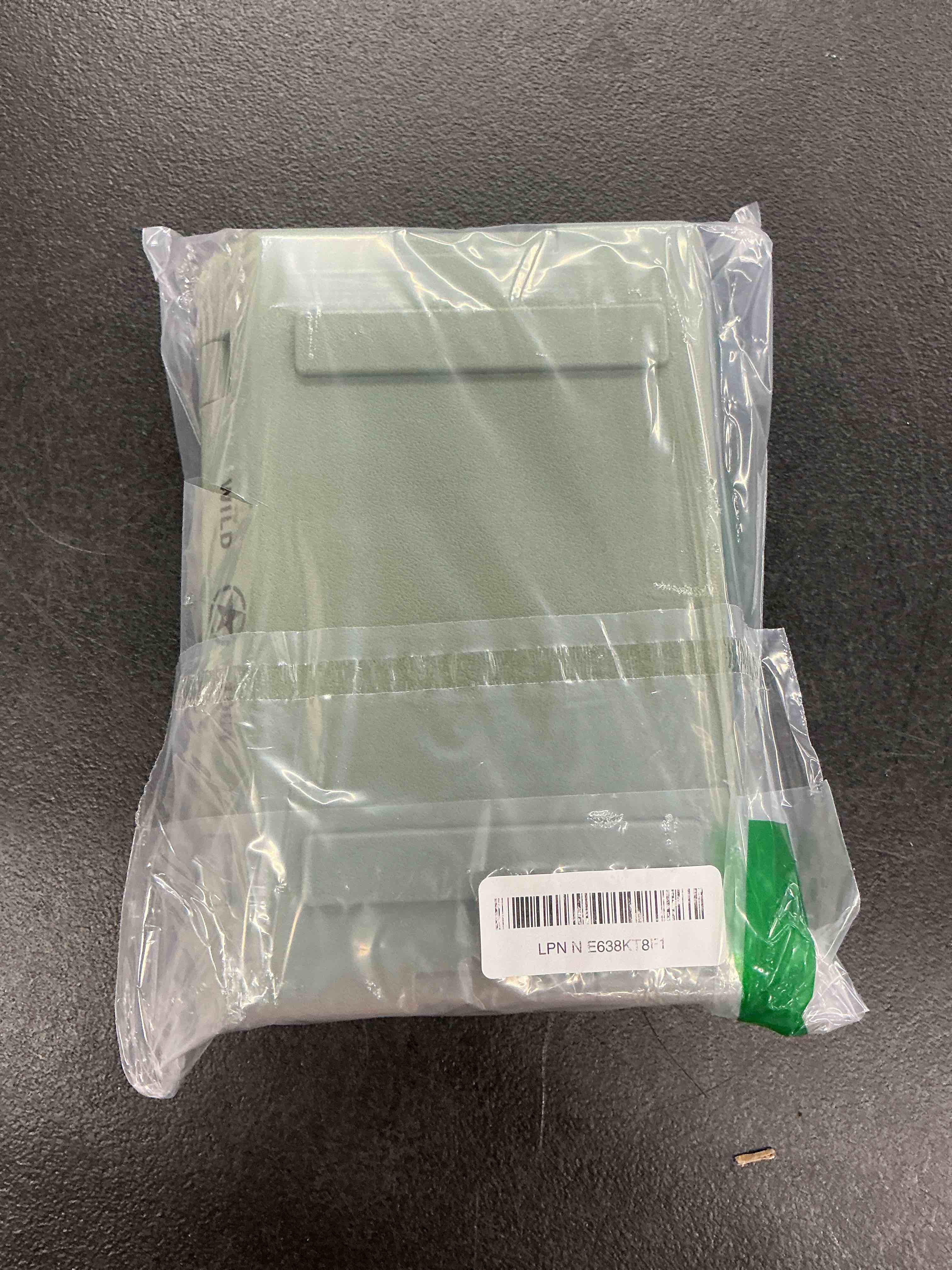 Condition photo showing Good Condition for muzen upgraded wild mini 3.0 outdoor portable wireless bluetooth speaker with fm radio, phone charger/15h playtime/ipx5 waterproof/3 mode flashlight, rugged gear for man camping/hiking/travel(green) military green