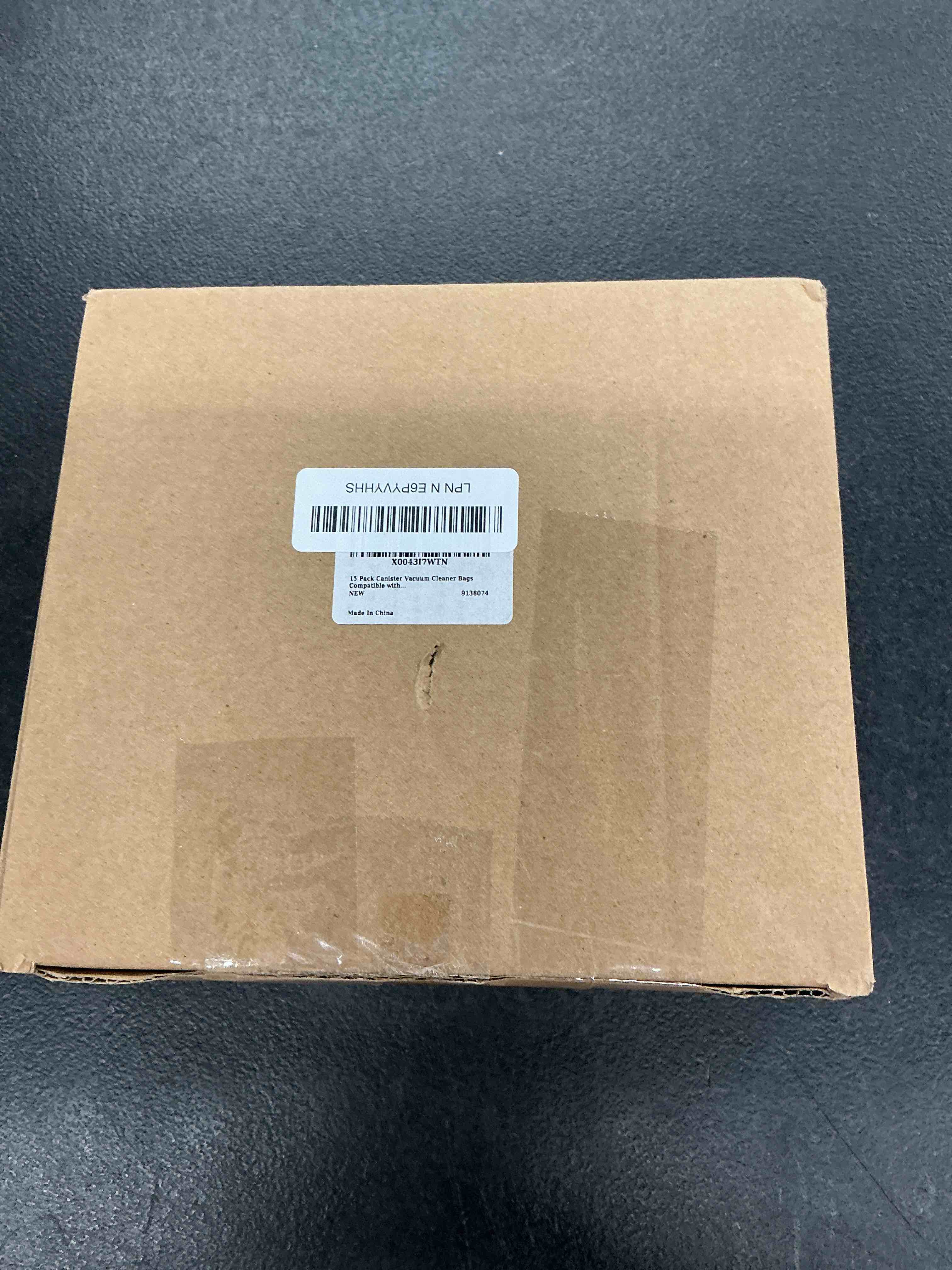 Condition photo showing Good Condition for 15 pack canister vacuum cleaner bags compatible with kenmore canister type c/q 5055, 50555, 50557, 50558 and type c-5, c-18, 53292, 200 series, 400 series, 600 series, 700 series, 800 series vacuum