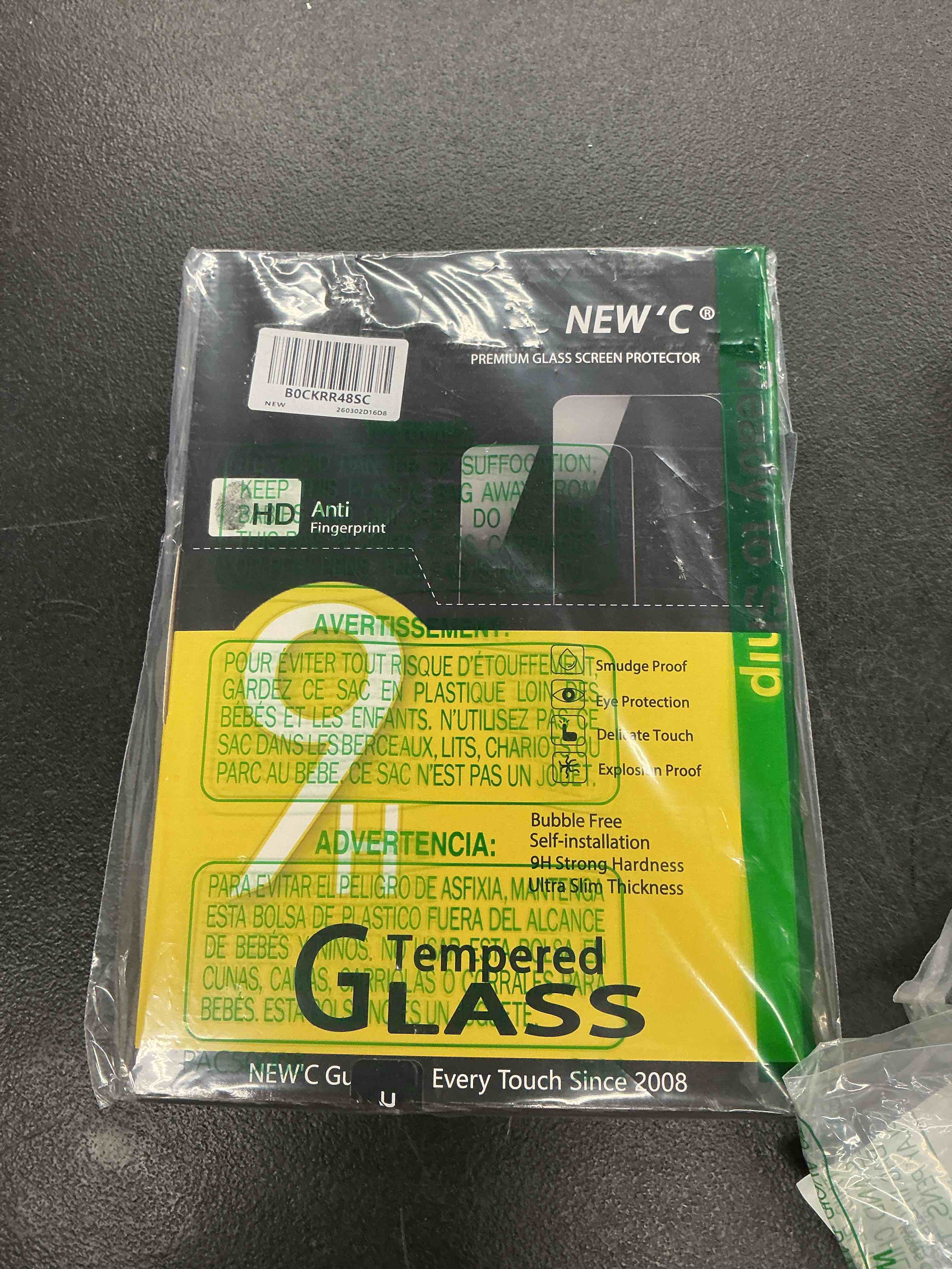 Condition photo showing Good Condition for new'c 2 pack designed for samsung galaxy tab s10 lite / s10 fe, tab s9 / s9 fe 11 inch screen protector tempered glass, bubble free, ultra resistant s9 11 inches transparent