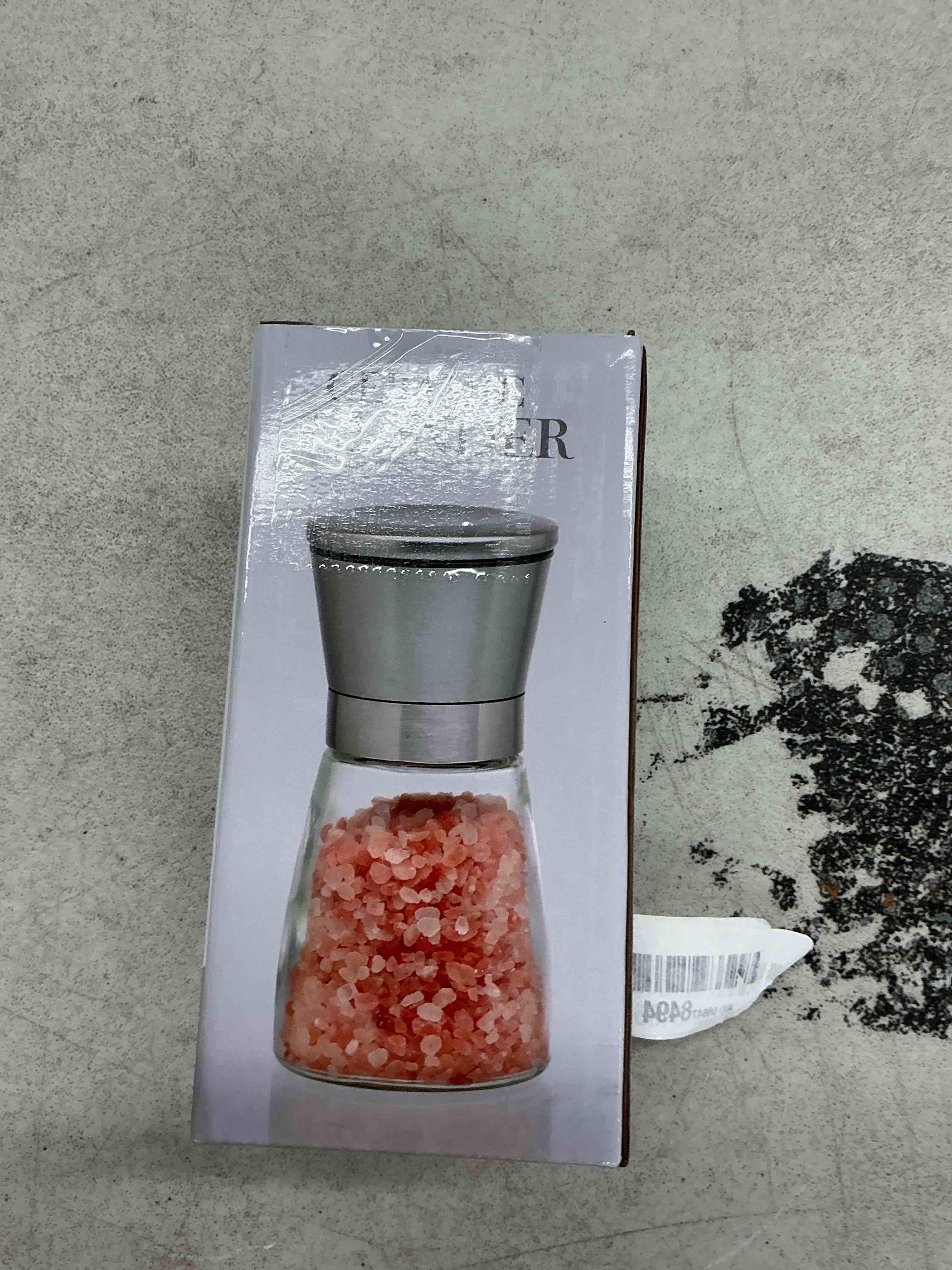 Condition photo showing Good Condition for ebaco original stainless steel salt or pepper grinder - top spice mill with ceramic blades, brushed stainless steel and adjustable coarseness by pepper grinder ?single package? silver1