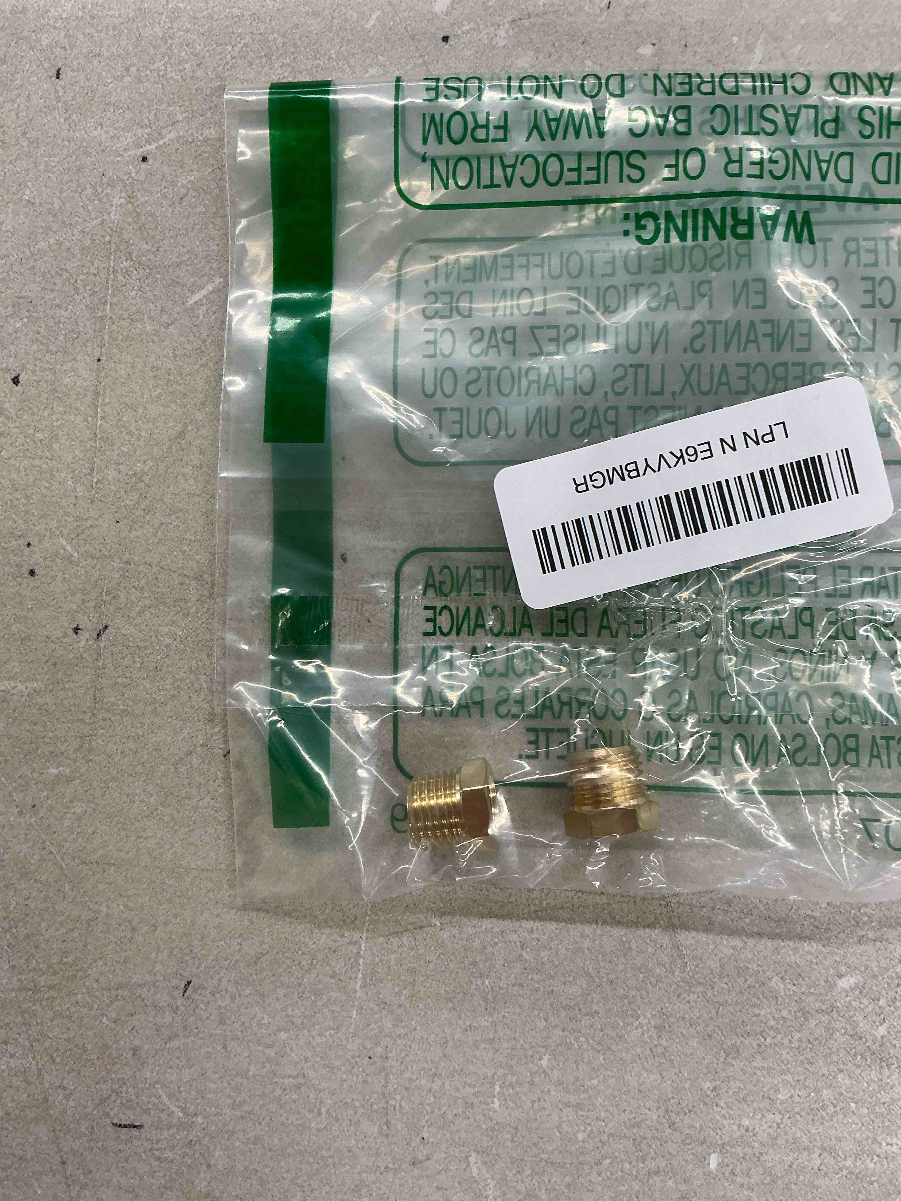 Condition photo showing New/Like New for 2pcs 1/4" npt male x 1/8" npt female brass reducer hex bushing threaded fitting adapter by cx wonderland